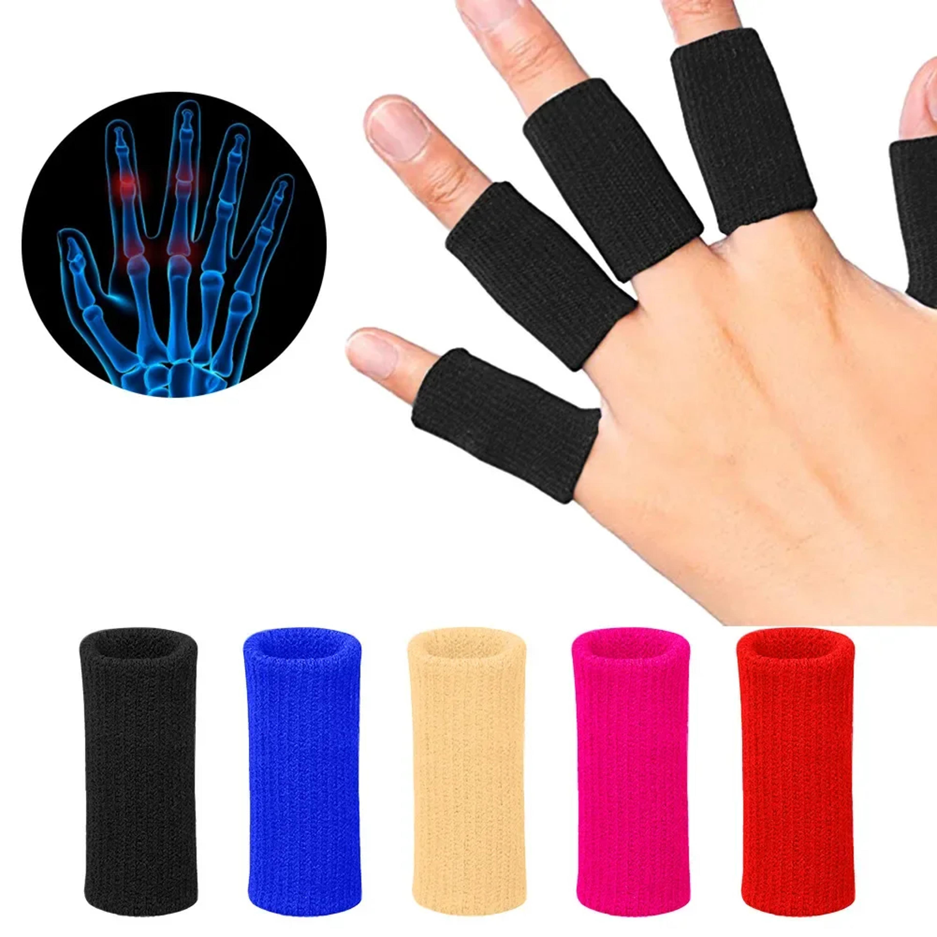 finger support sleeves arthritis finger compression & protection guards for sports