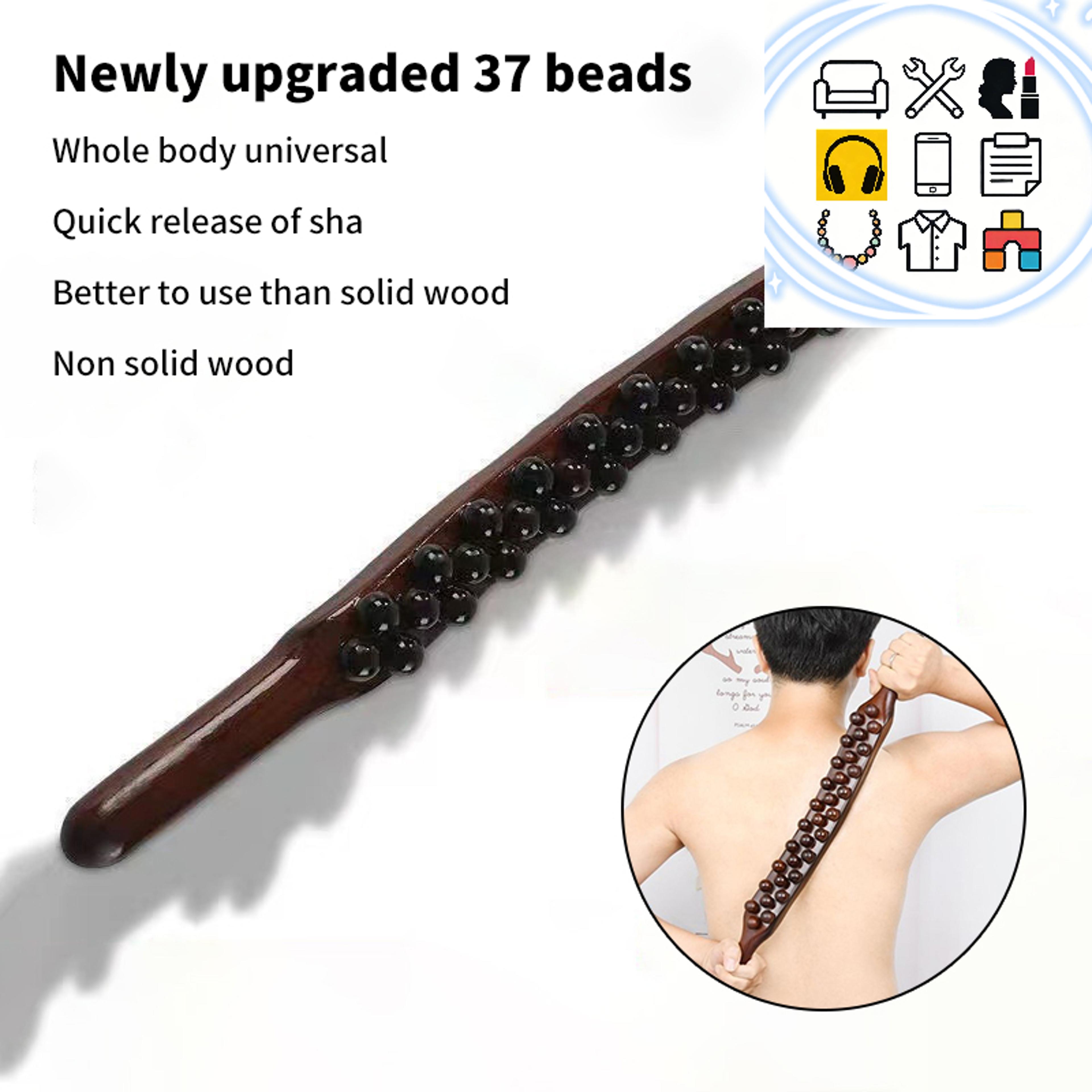 universal gua sha back massage scraper & abdominal relaxation roller tool