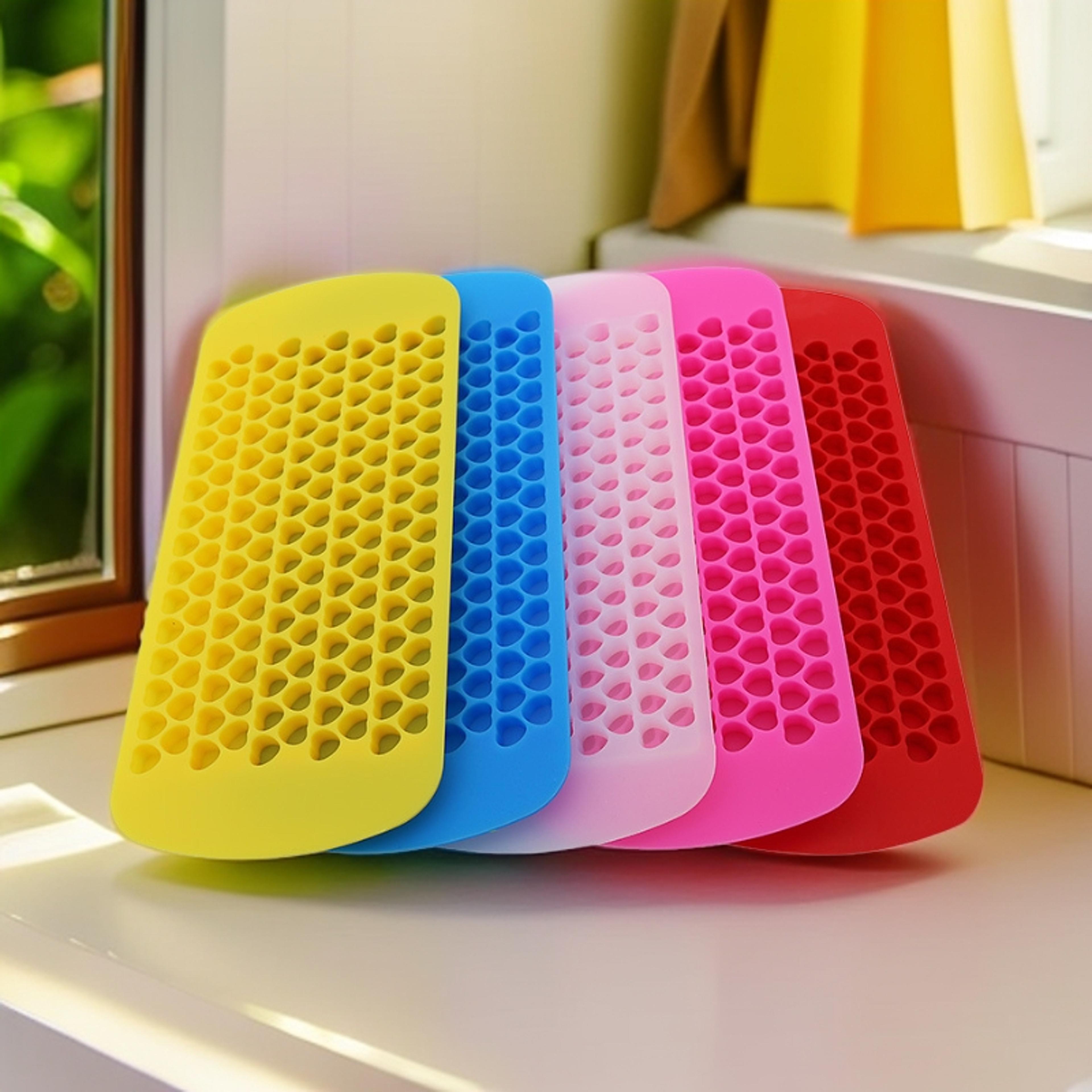 mini heart silicone ice cube tray for candy chocolate wax melts