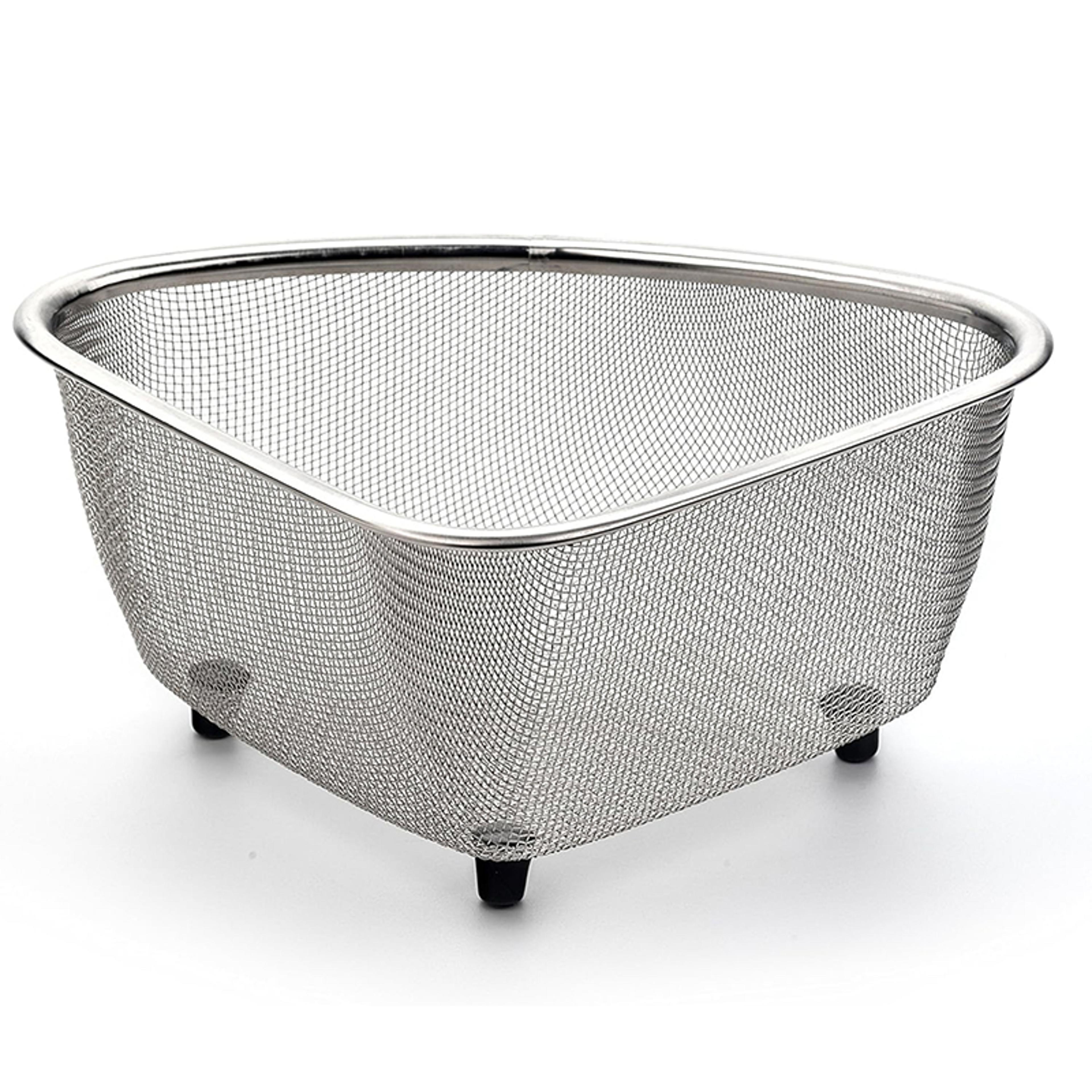 stainless steel triangle sink strainer basket for kitchen sink drainage