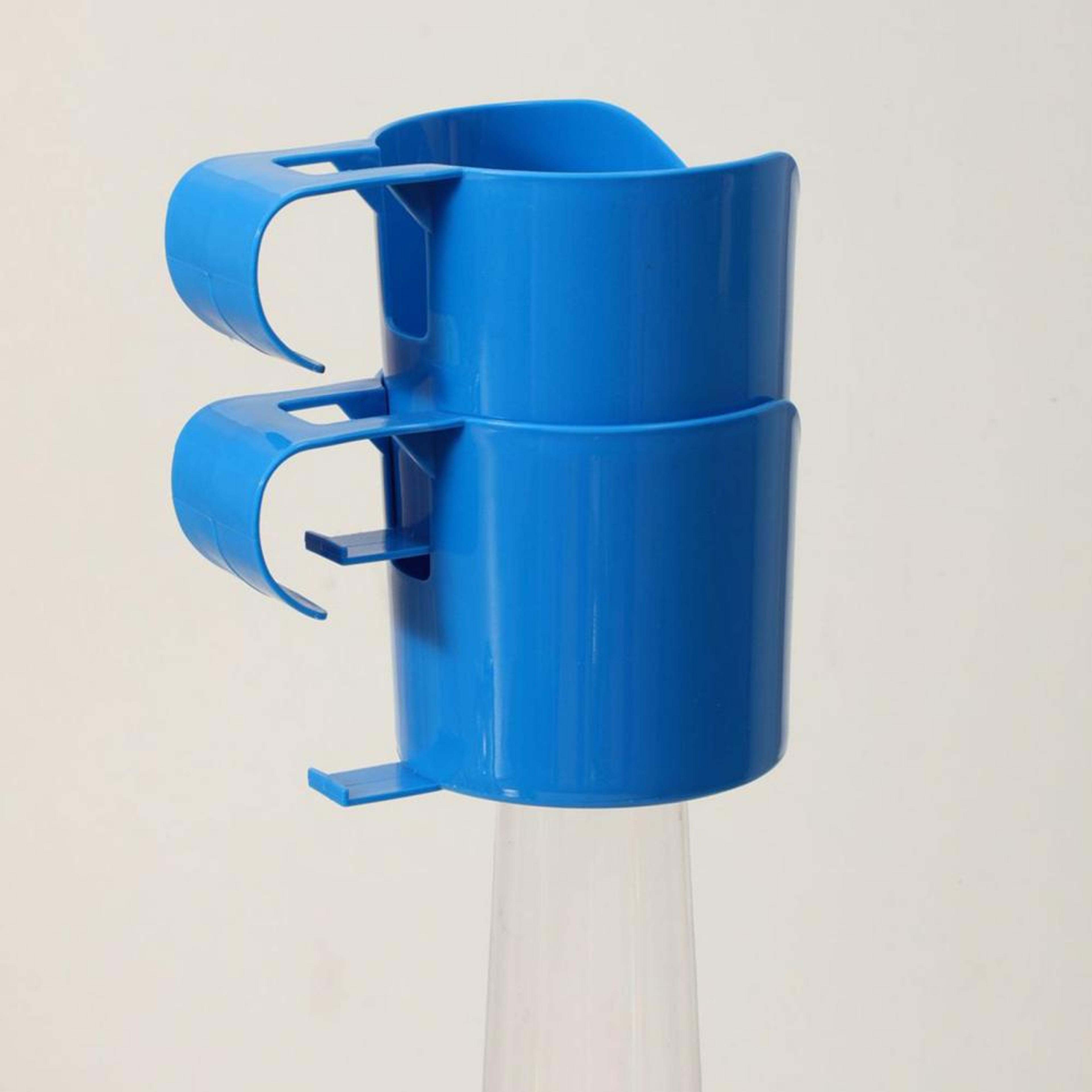 floating cup holder poolside organizer for drinks and pool accessories