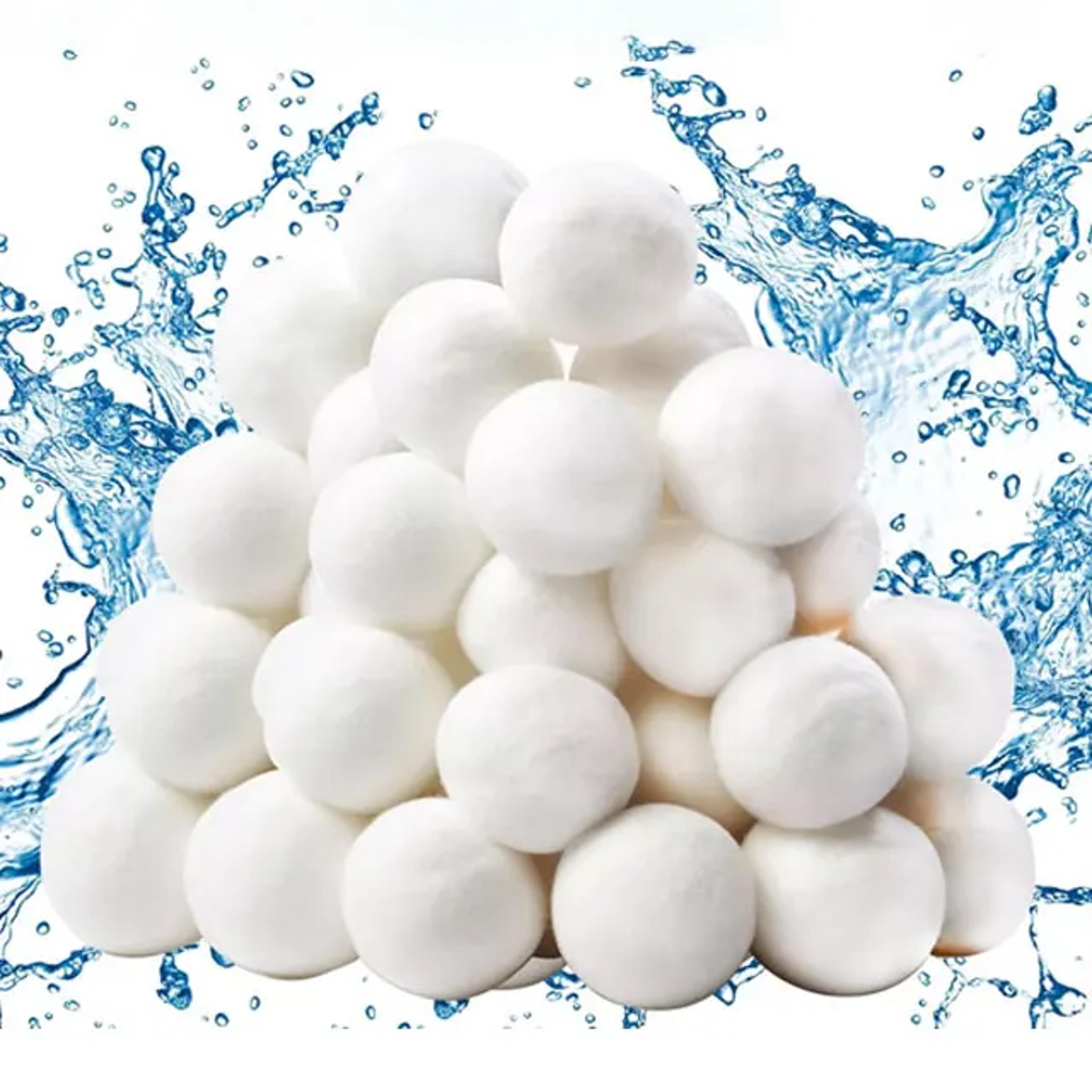 pool filter balls reusable fiber filter media for pools and aquariums