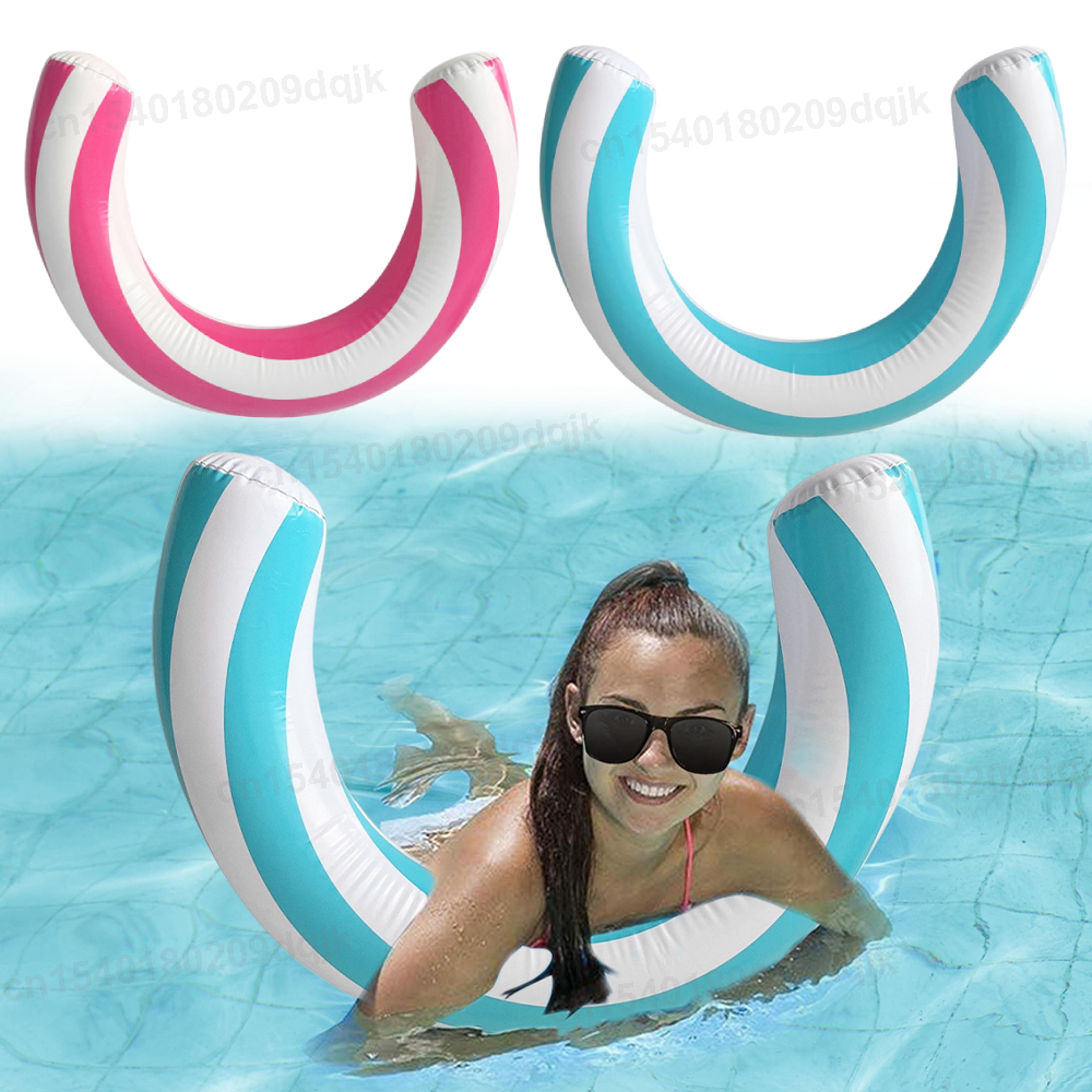 u shape inflatable pool noodle buoyancy float stick for summer swimming