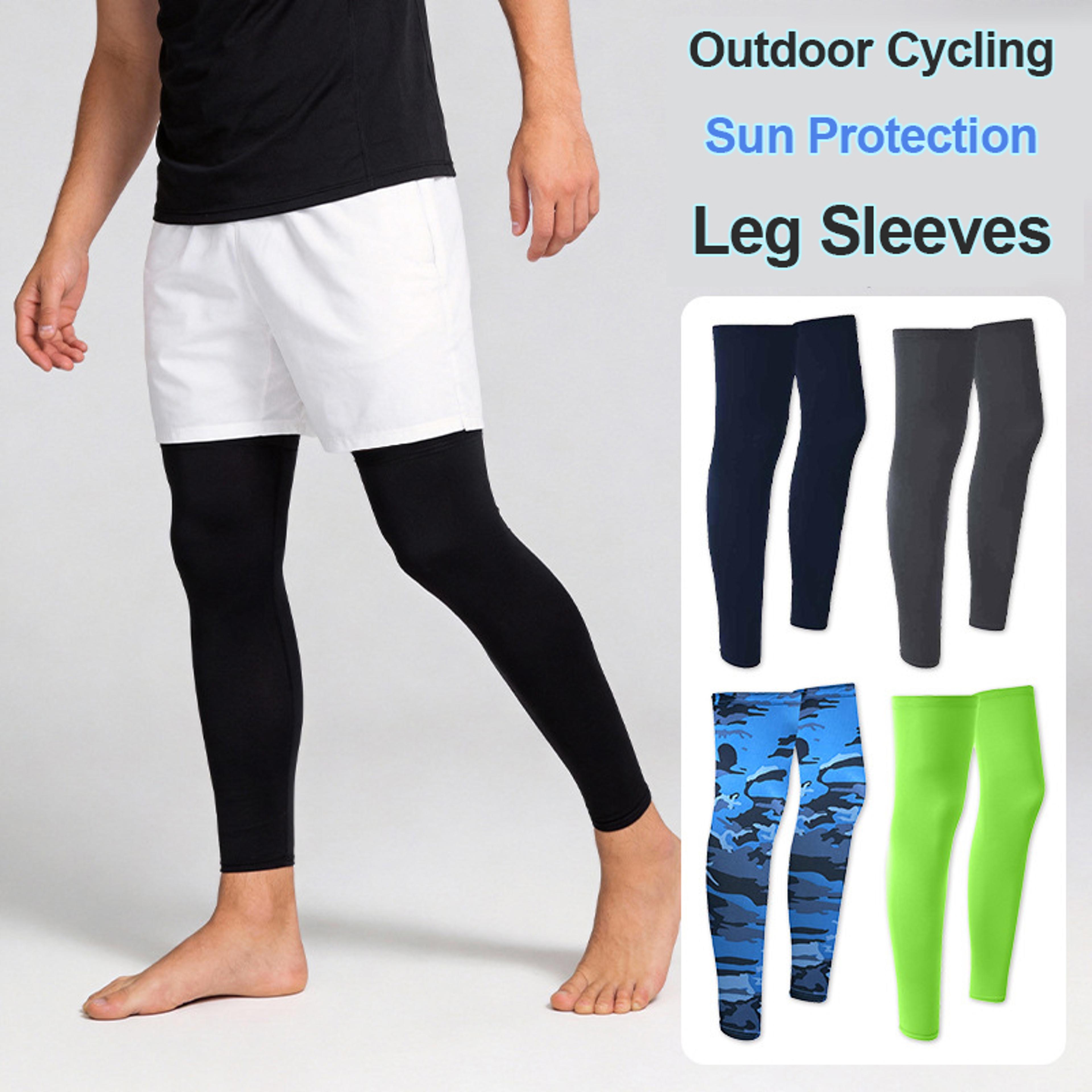 cooling uv protection leg sleeves for running cycling outdoor sports
