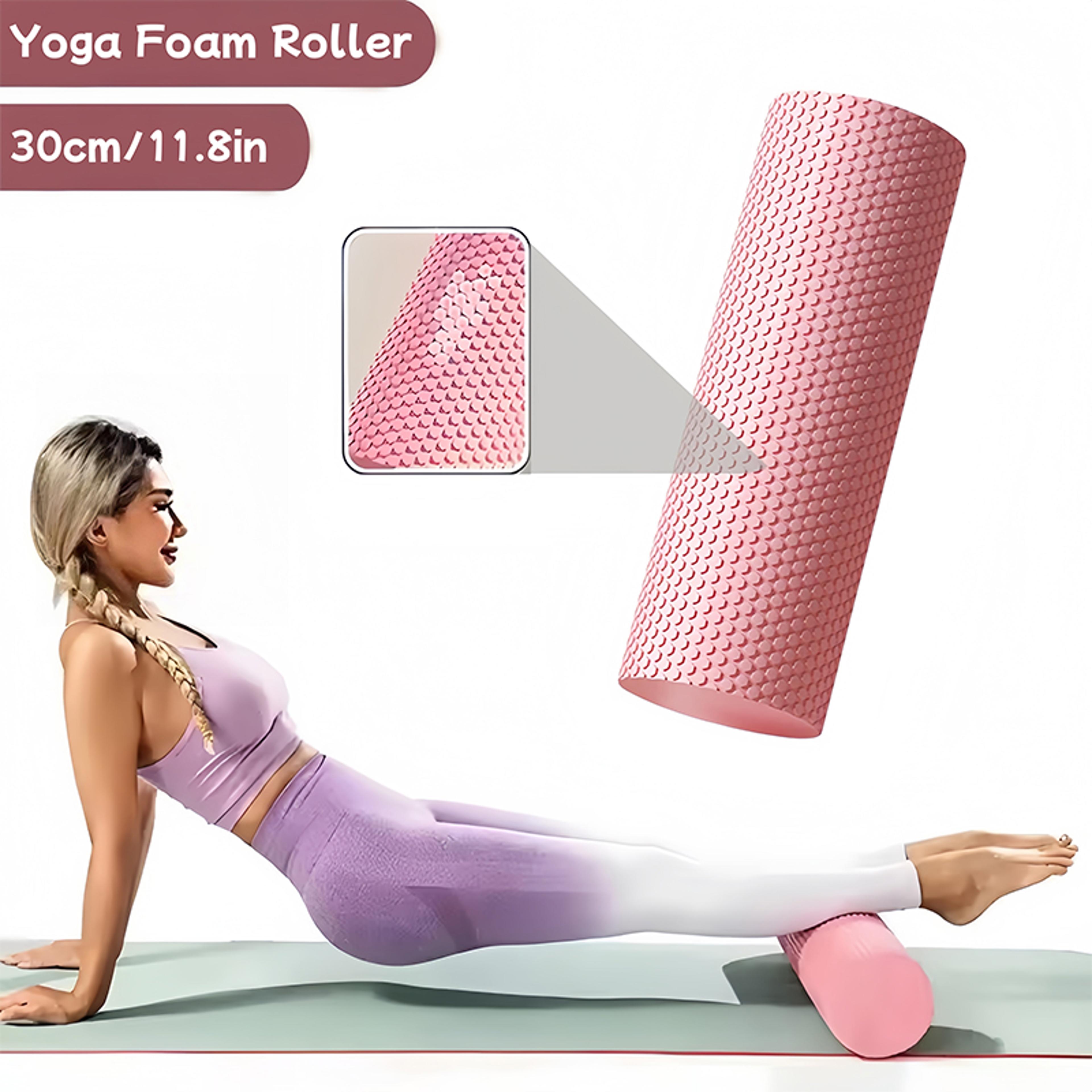 eva foam yoga roller for muscle recovery and deep tissue massage