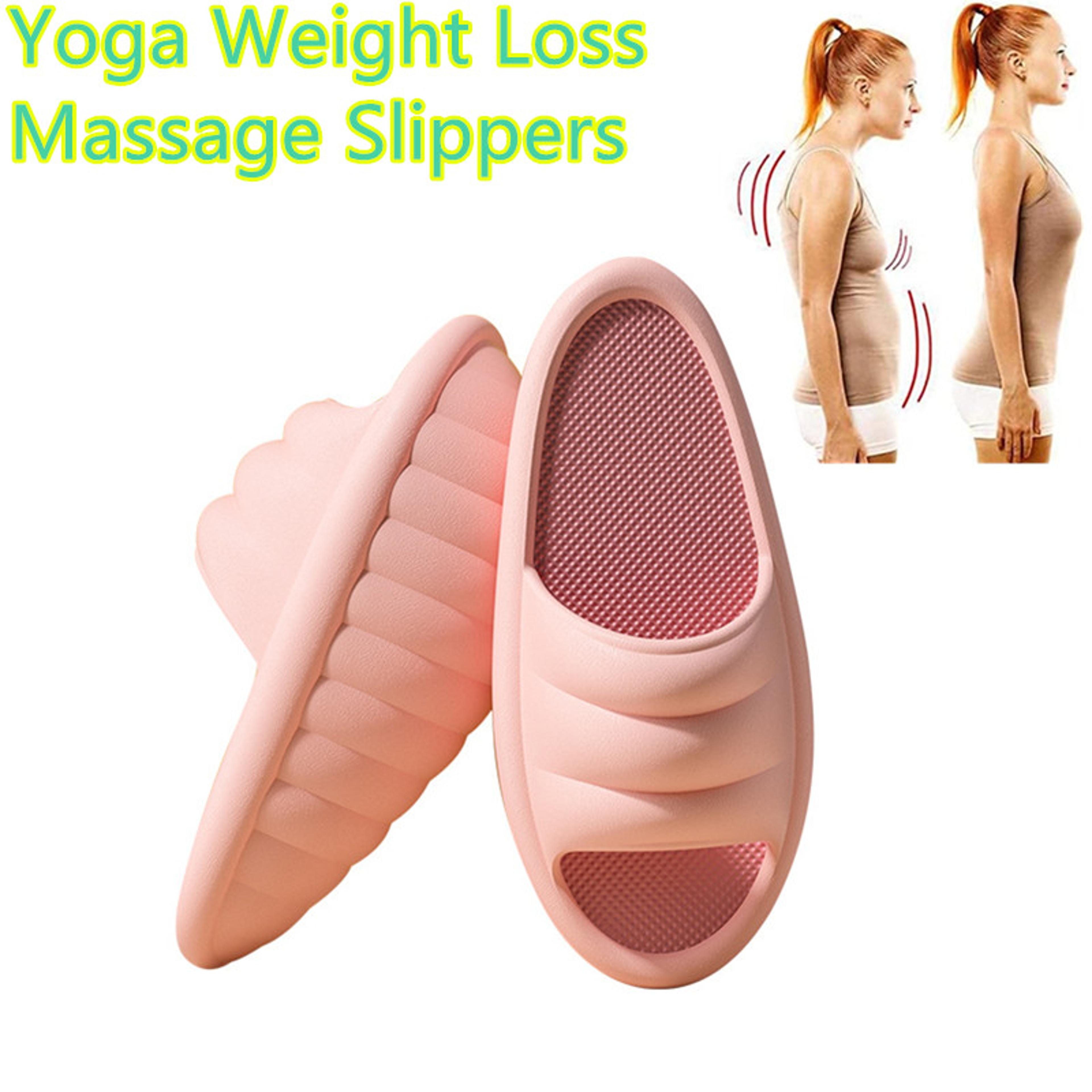 women massage slippers thick sole comfort slide sandals for relaxation and foot support