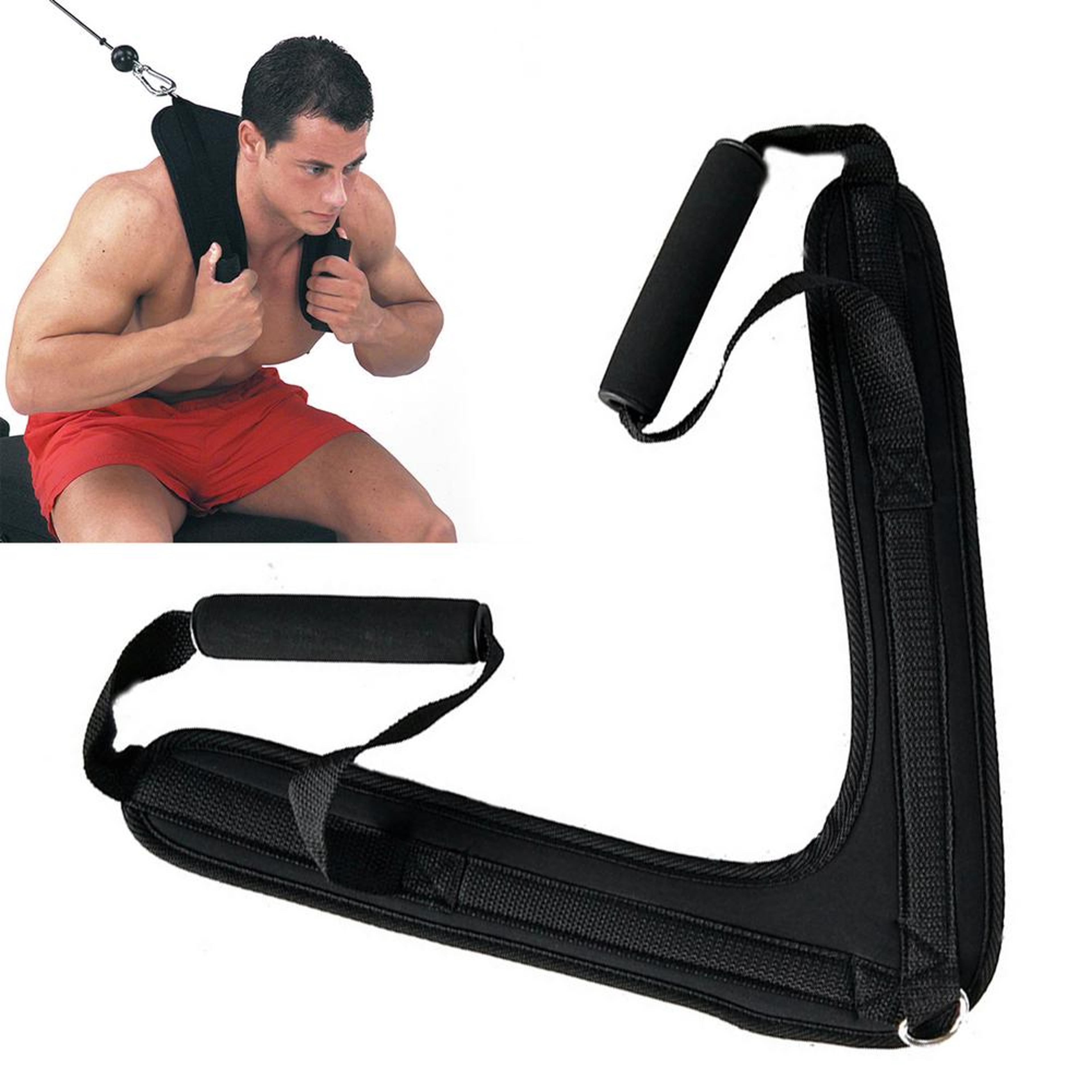 abdominal crunch strap v shape harness for gym core workout and strength training
