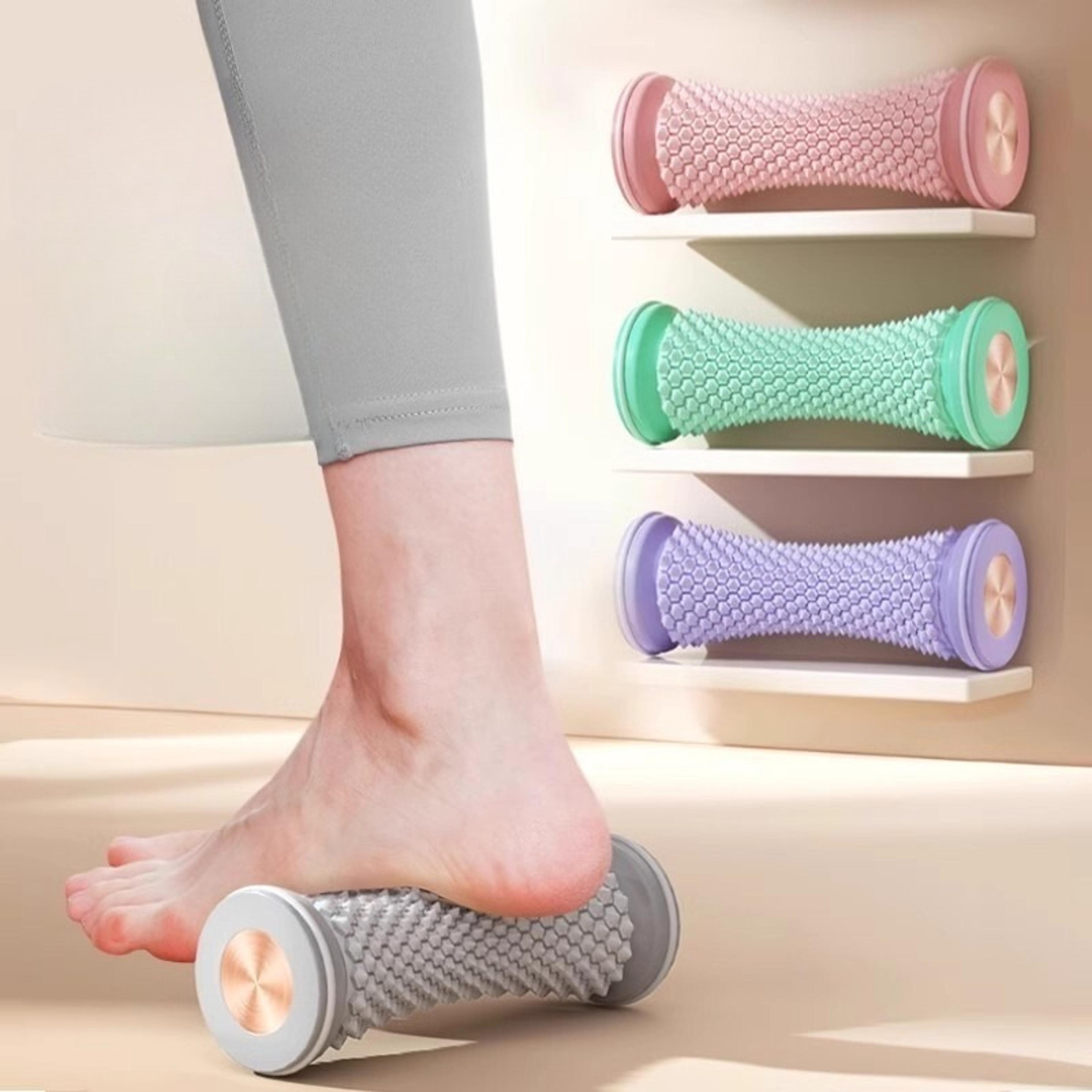 yoga foot roller massage ball for plantar fascia relief and relaxation