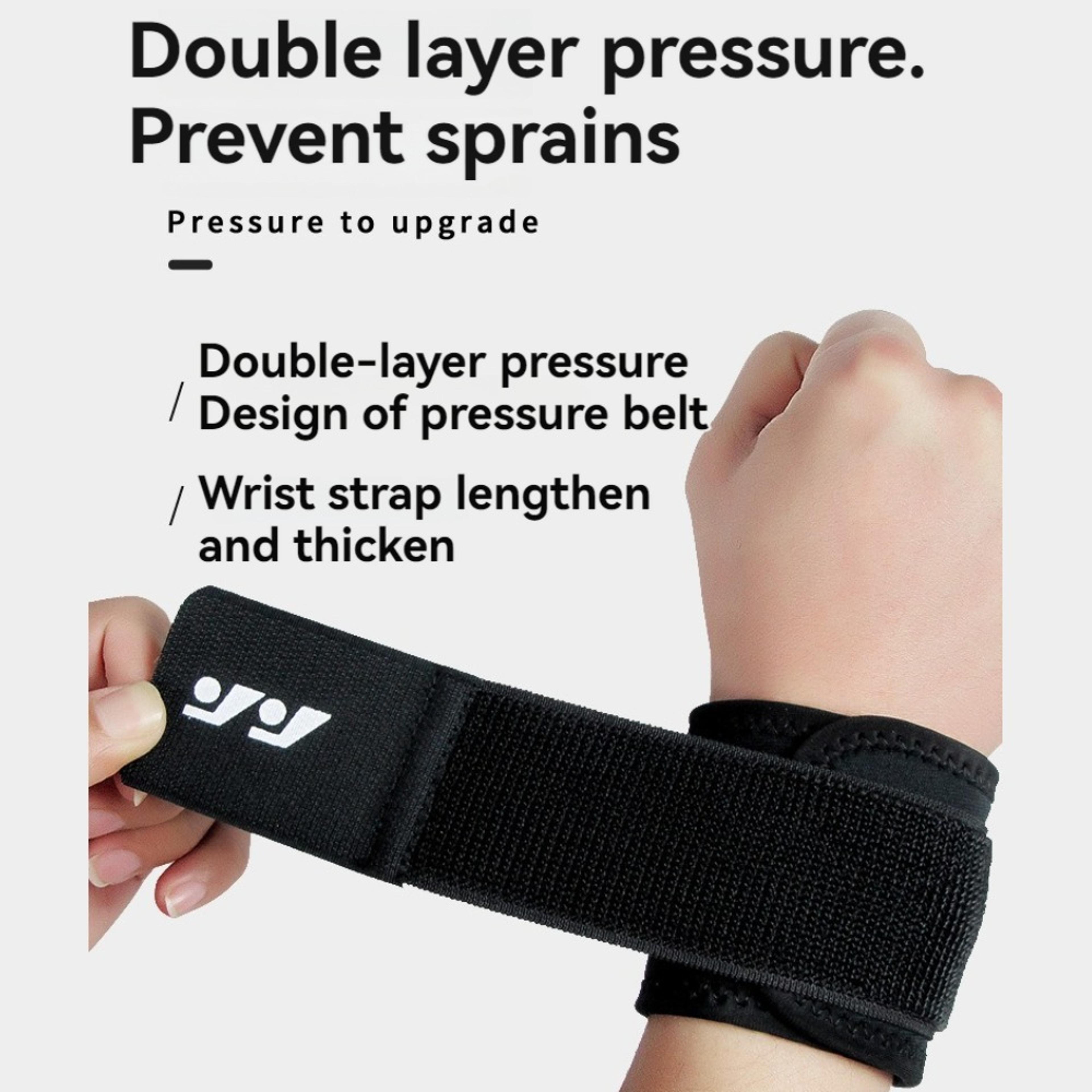 adjustable wrist support brace for compression and workout stability