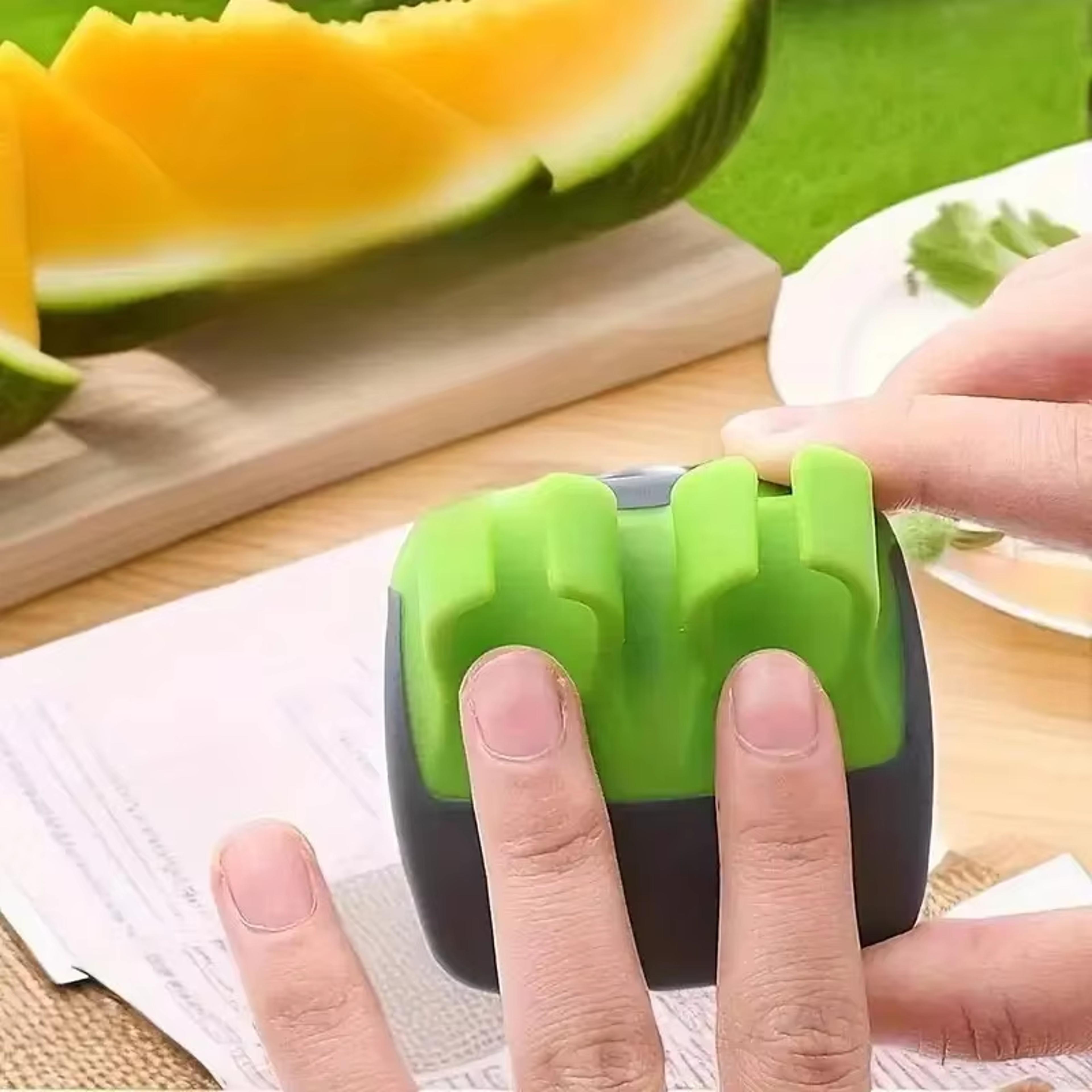 easy grip finger vegetable peeler for fast food prep