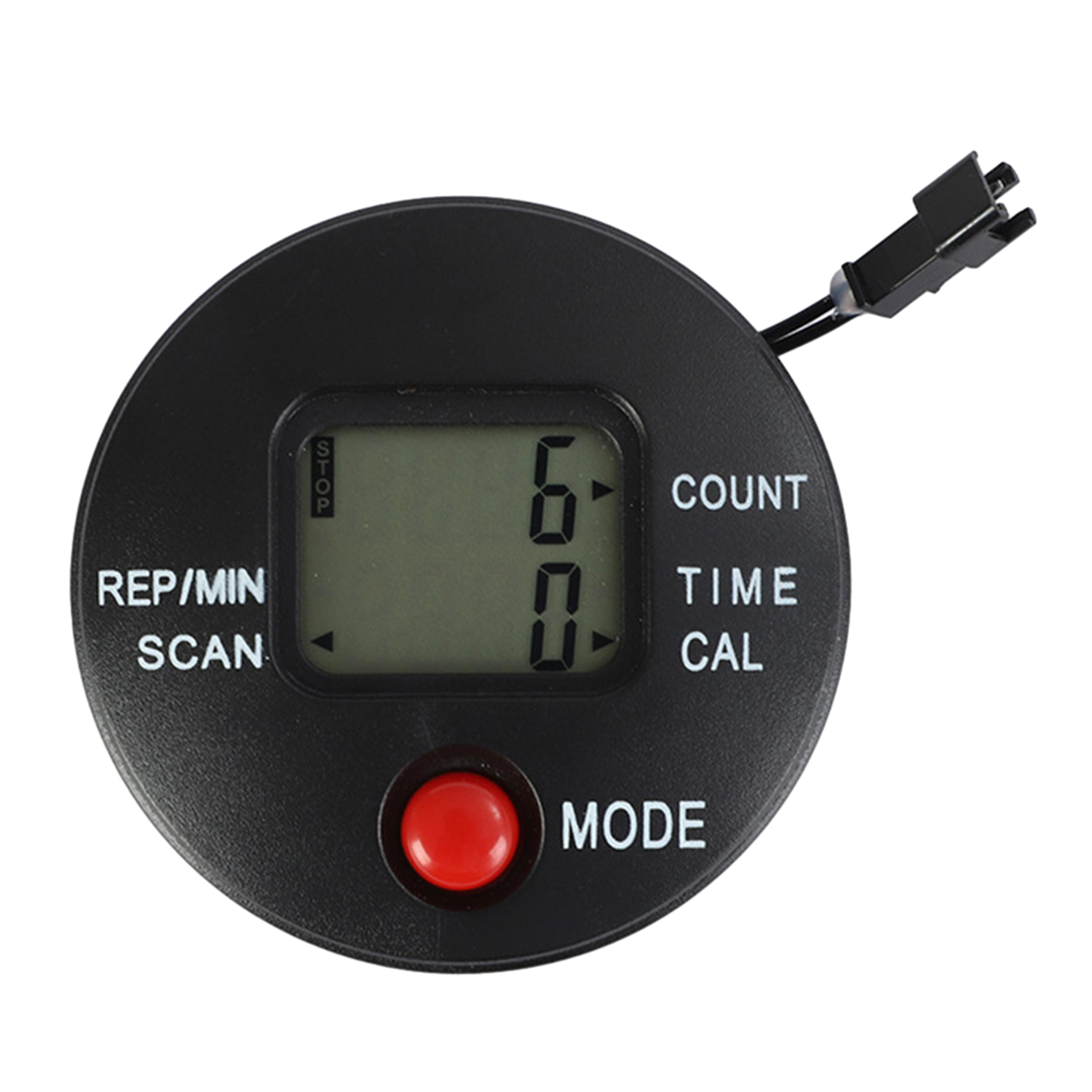 digital stepper counter monitor for exercise bikes and home gym equipment