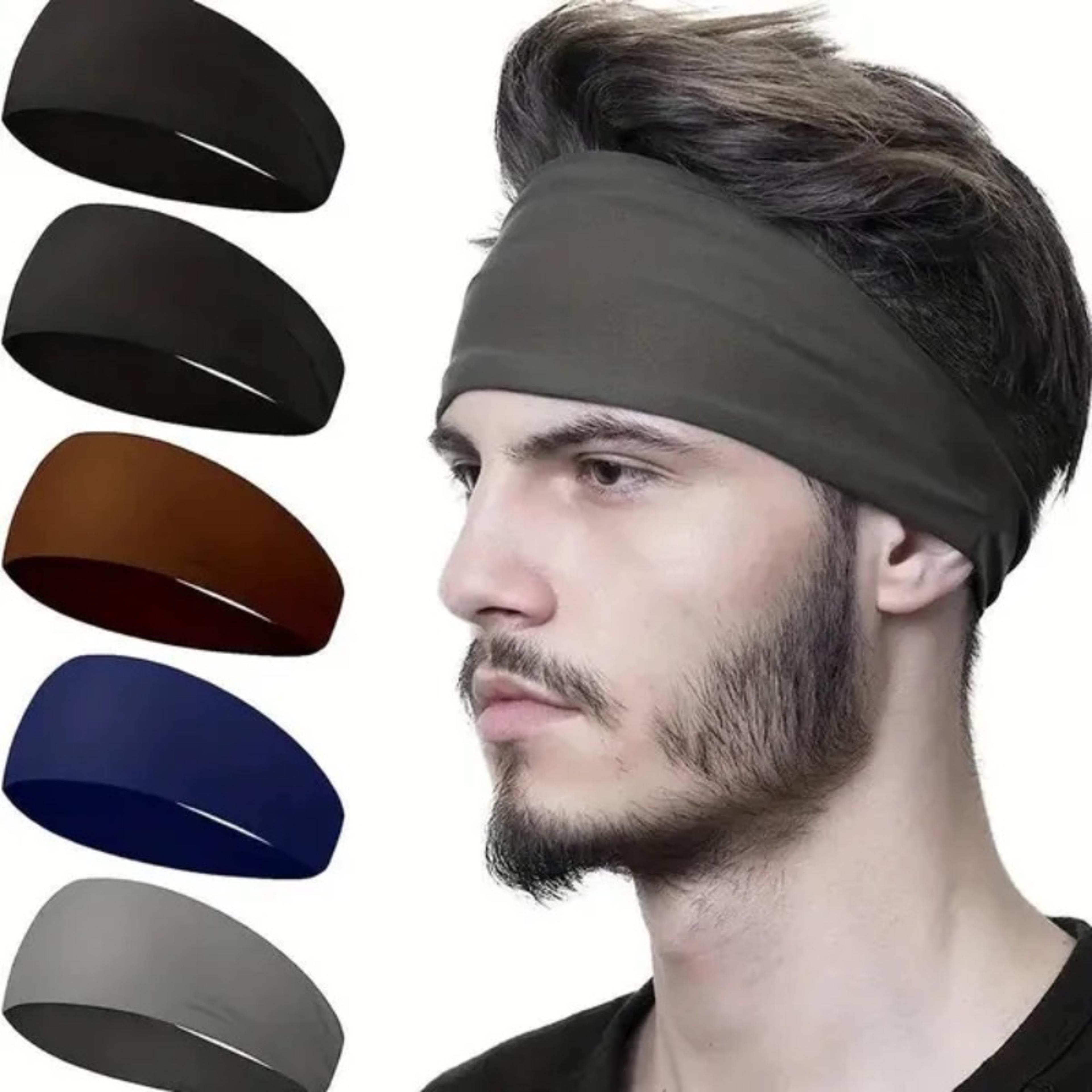 sweat proof headband for running and fitness breathable quick dry sports hair band
