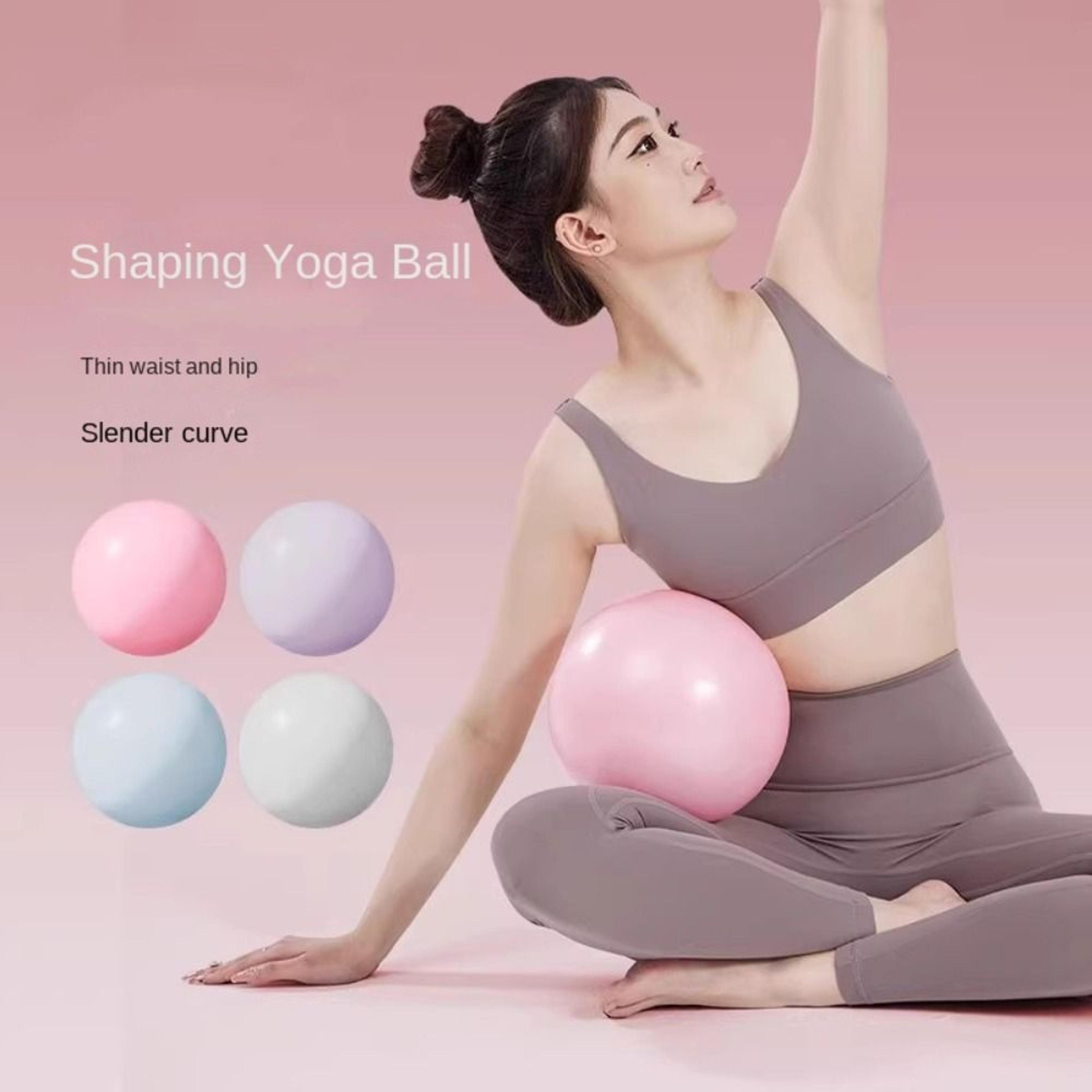 mini yoga ball anti burst pilates exercise ball for fitness home workout