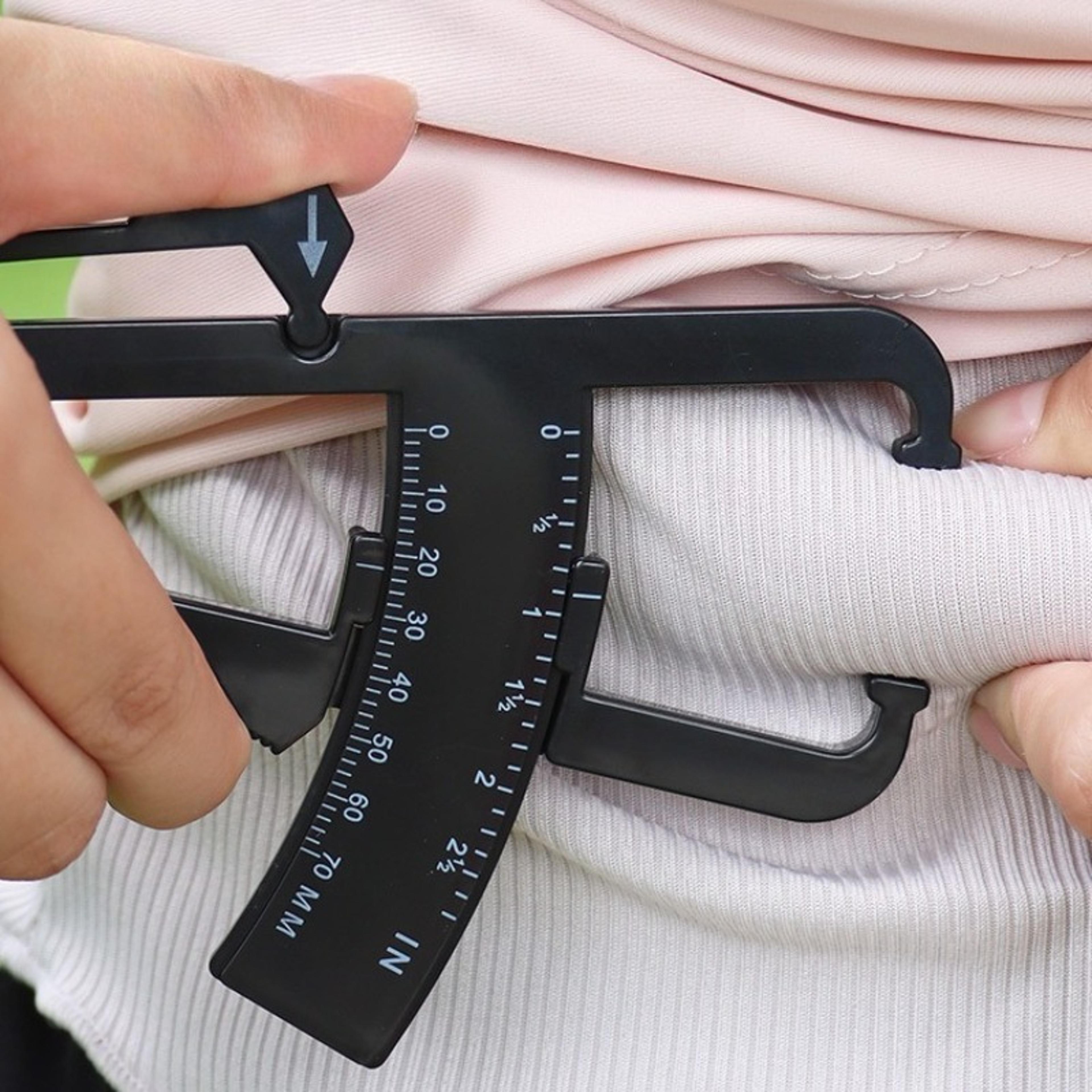 body fat caliper kit with body composition measurement tool for men and women