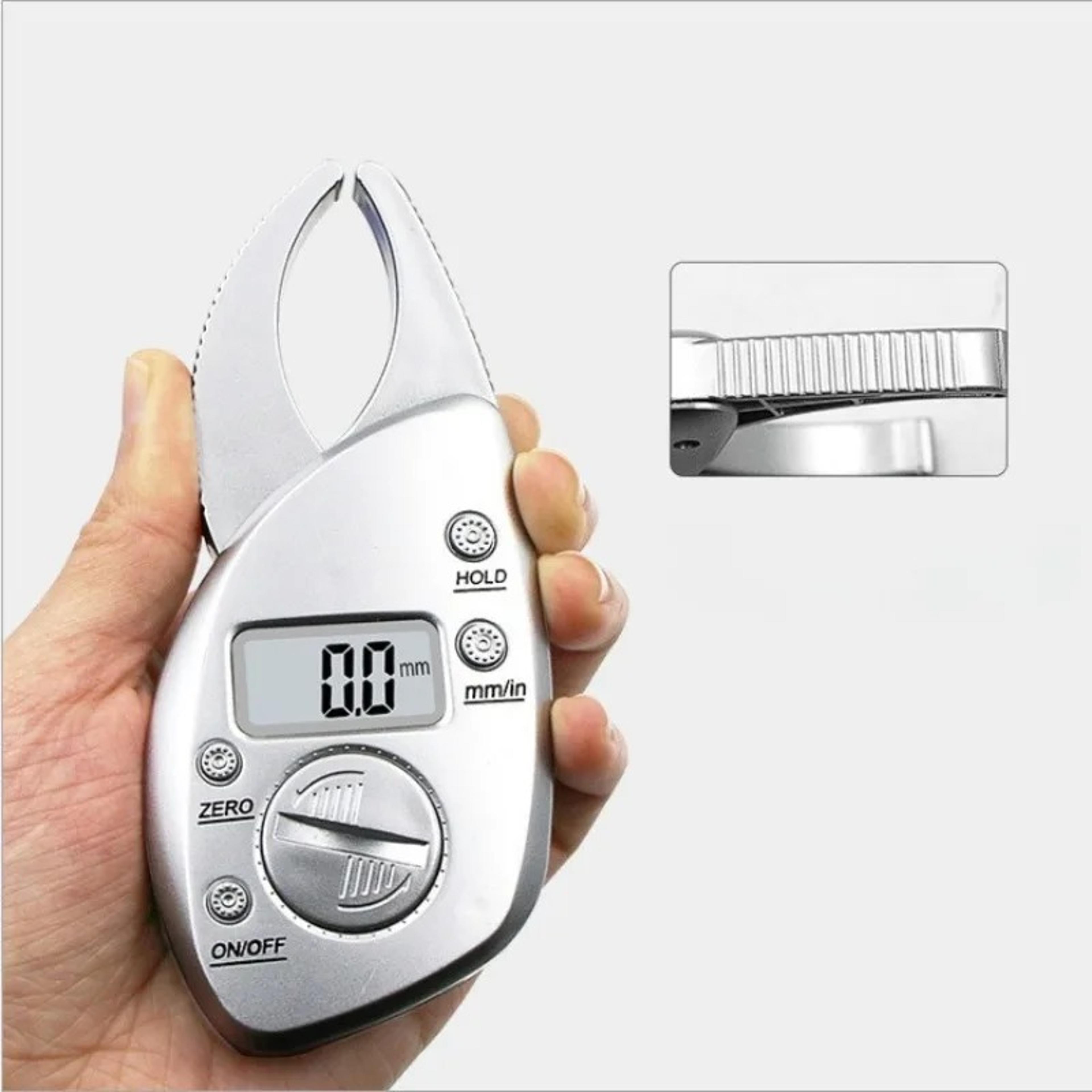 digital body fat caliper skinfold measurement tool for accurate body fat testing