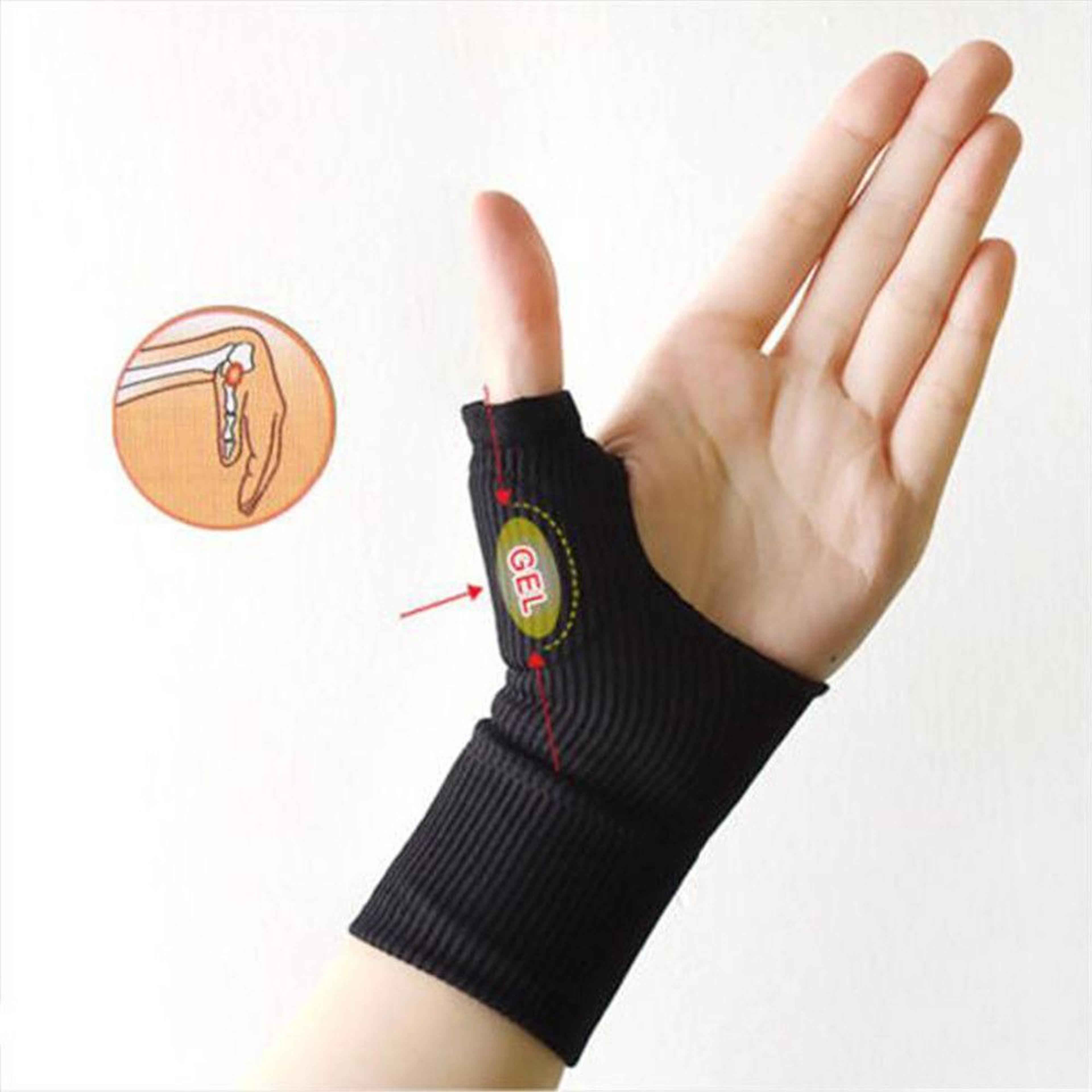 wrist support brace with thumb splint compression glove for arthritis relief