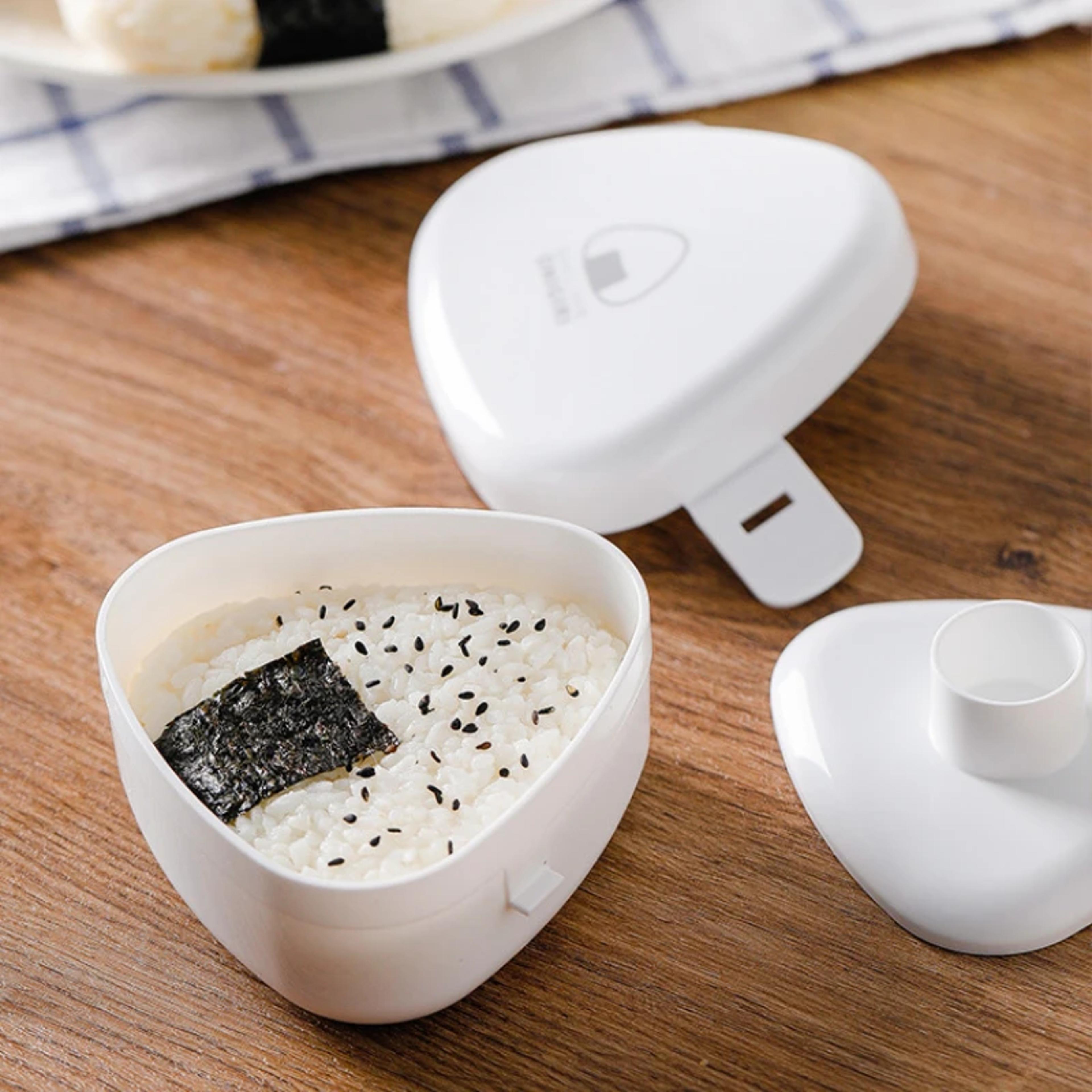 triangle sushi maker rice mold bento lunch box for kids
