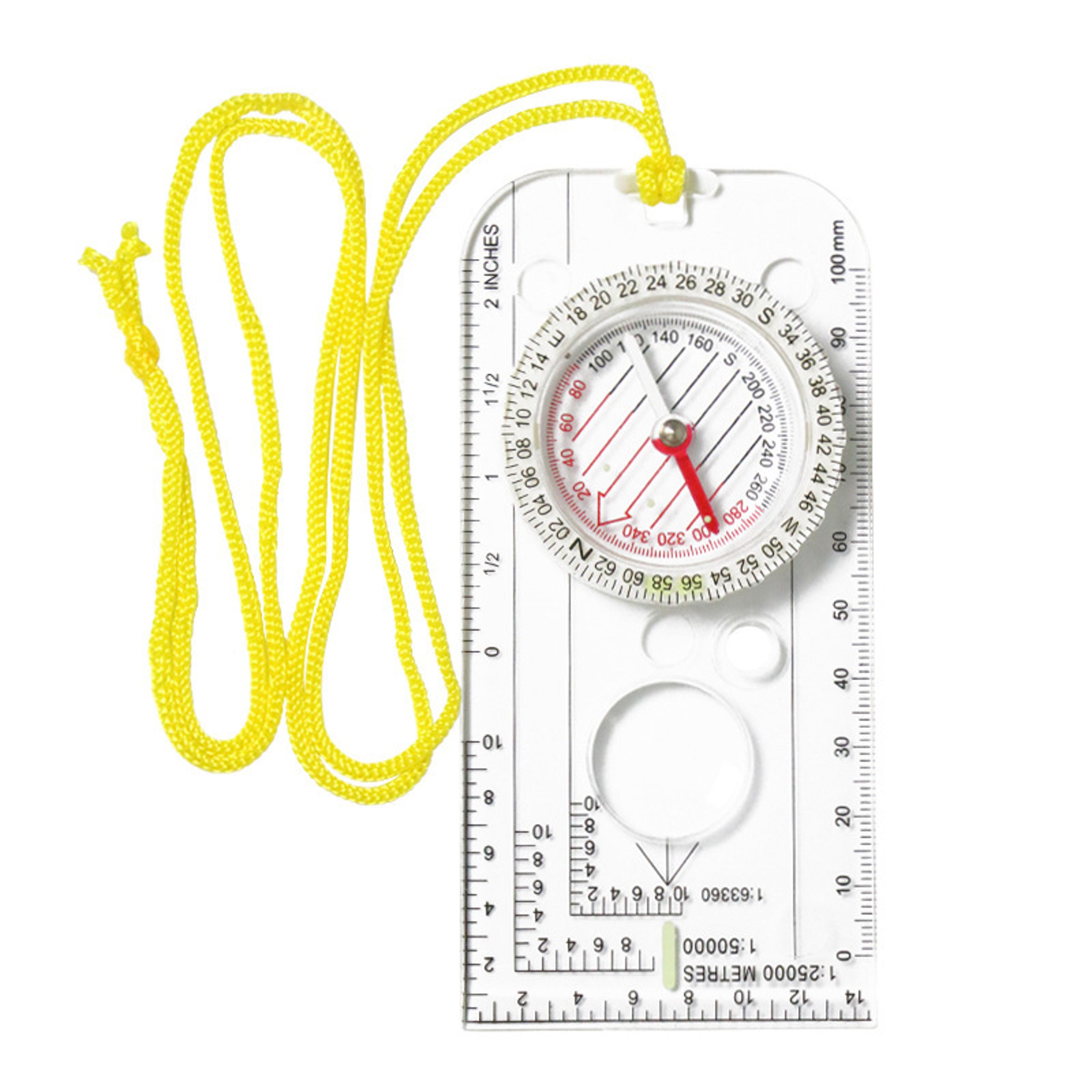 outdoor compass navigation map ruler for scouting orienteering survival hiking