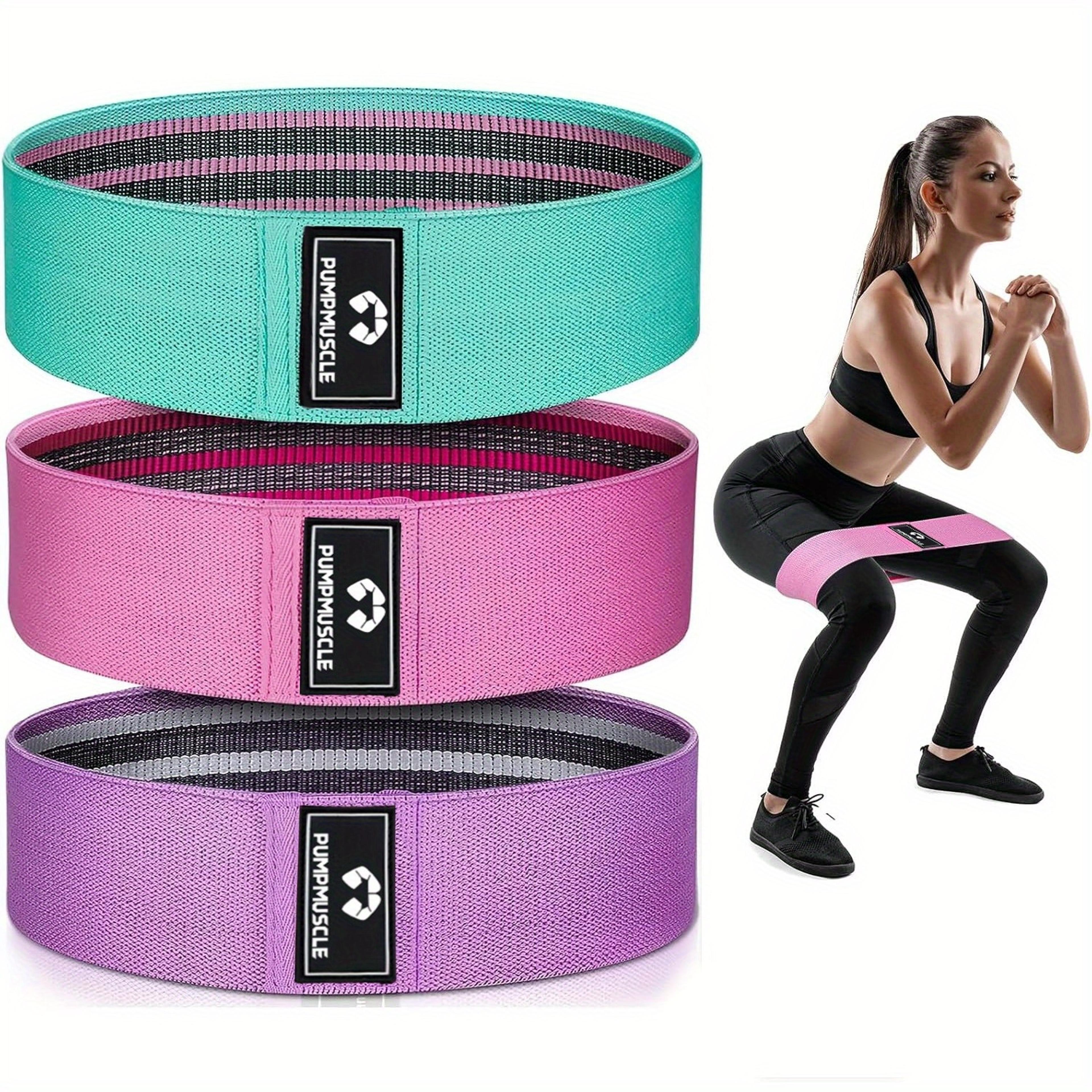 fabric resistance bands for glutes, legs, yoga and pilates