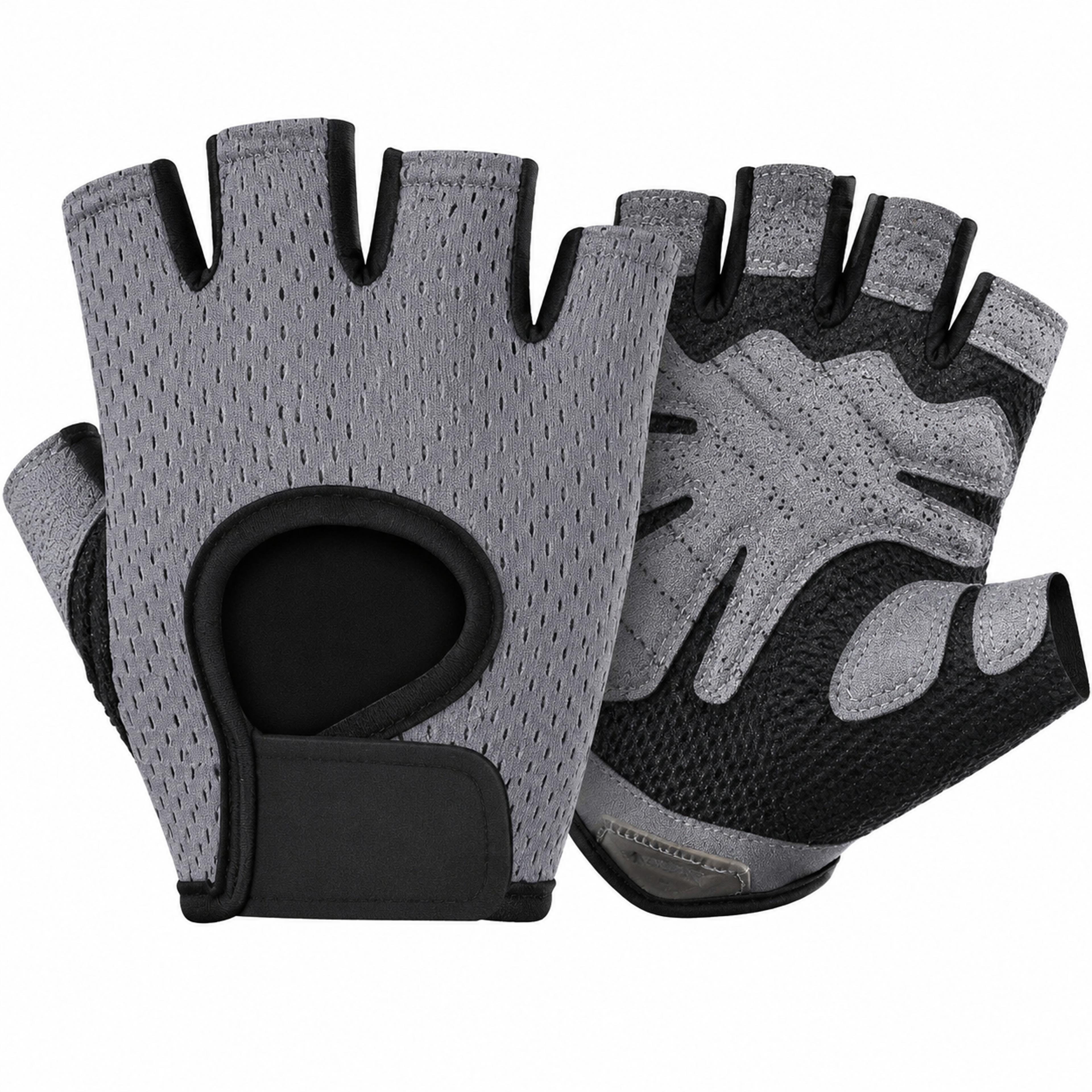 breathable weightlifting gloves with non slip padded palms