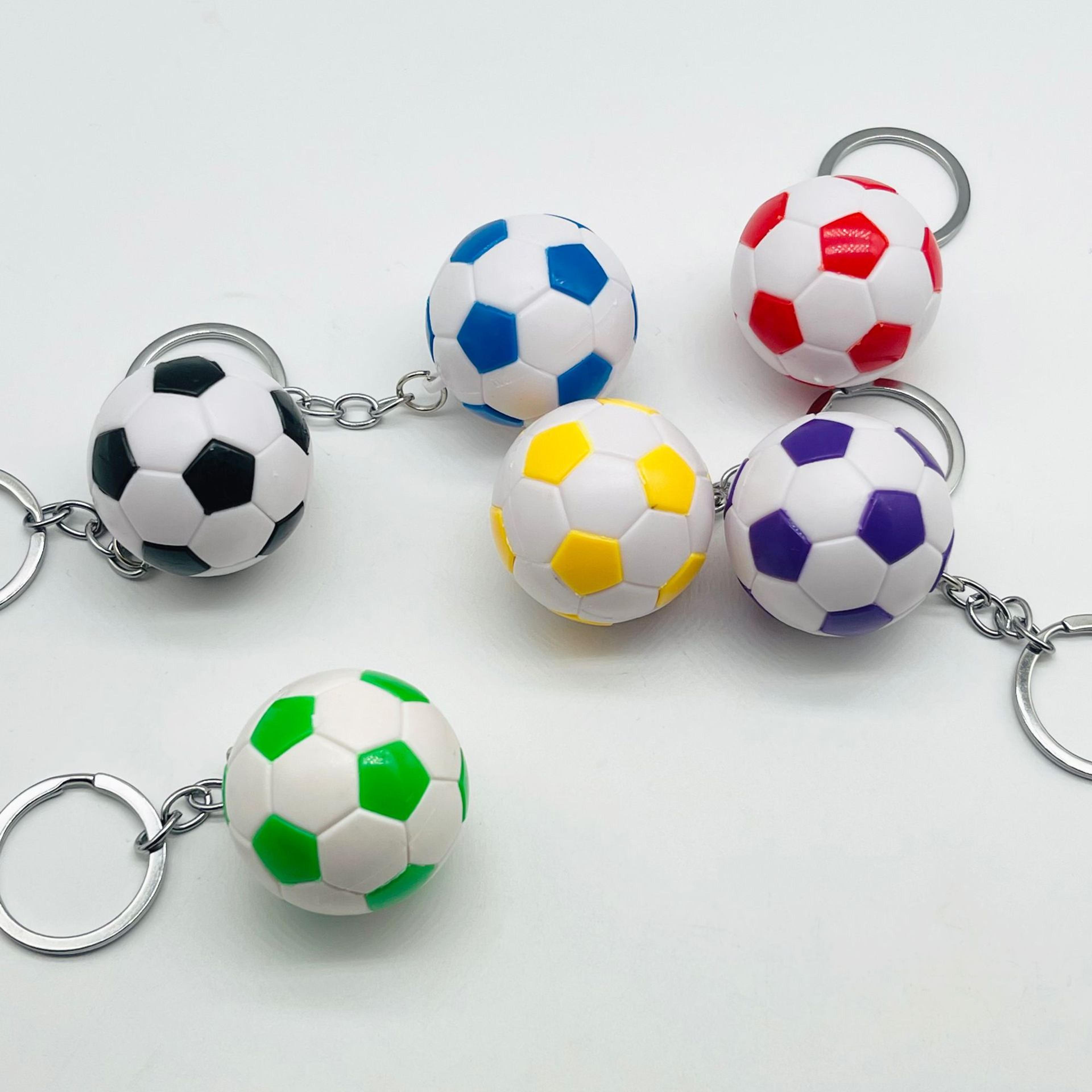 soccer player keychain football fan gift and bag charm