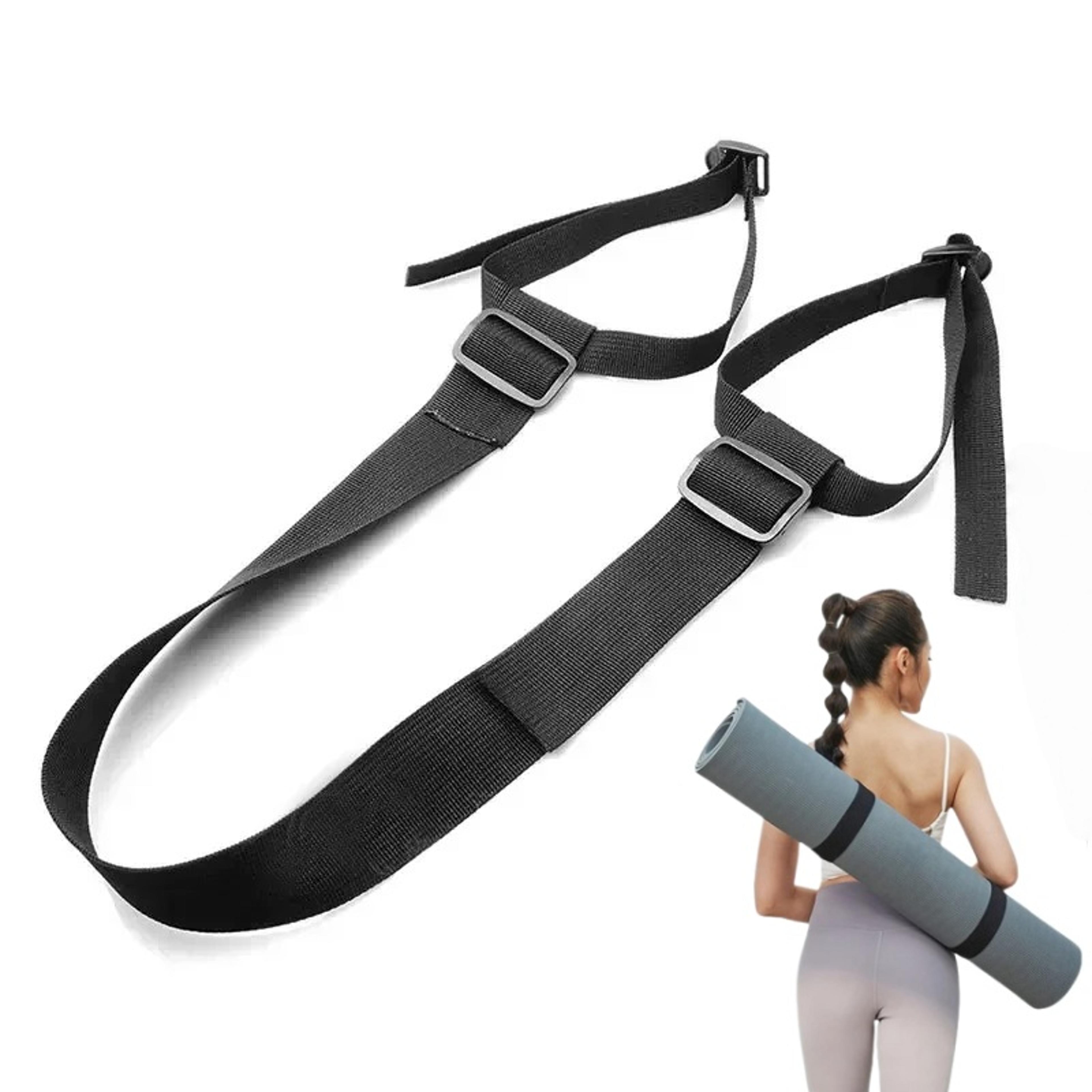 adjustable yoga mat strap carrier shoulder sling for yoga, camping and travel