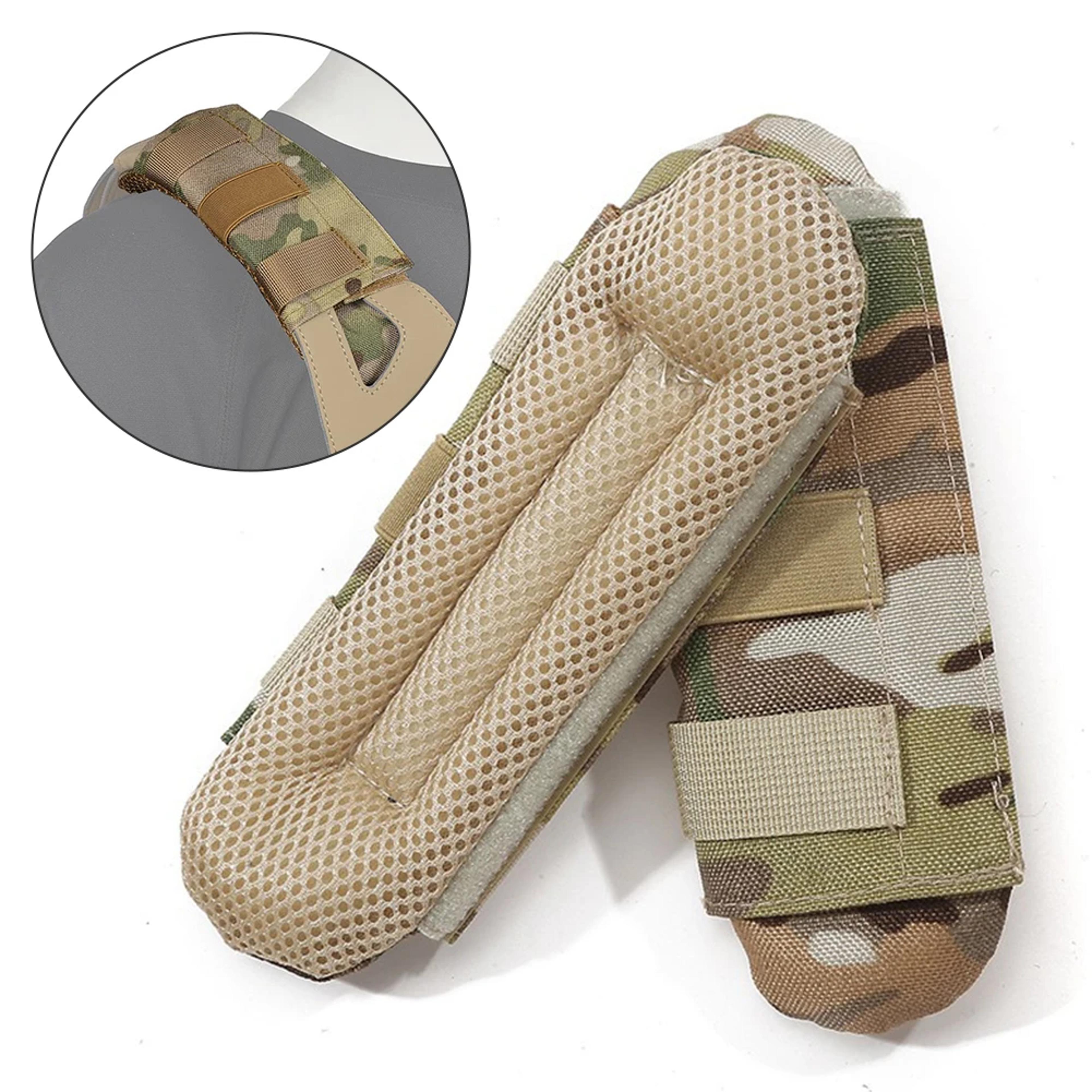 tactical shoulder pads breathable sling cushion for hiking backpack straps