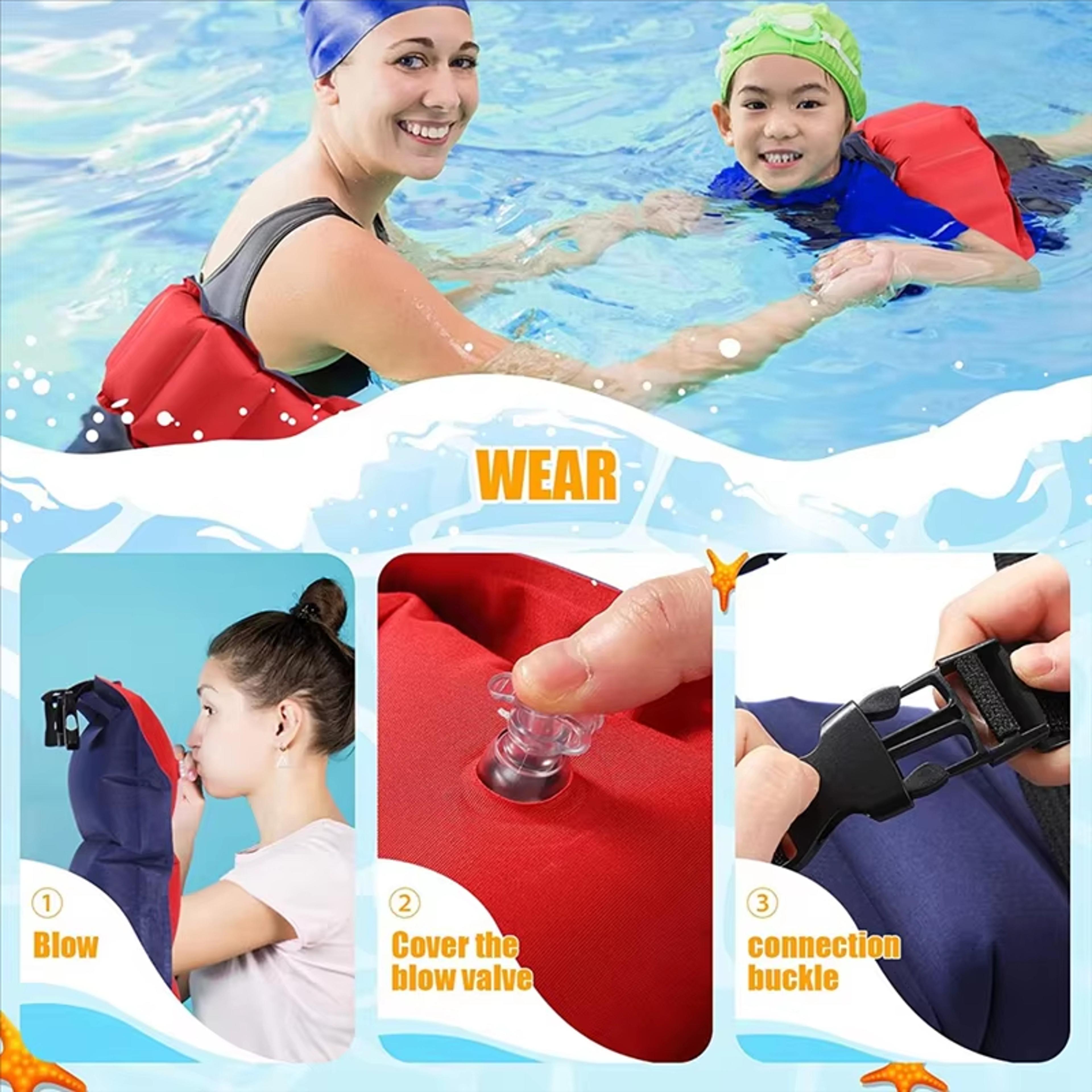 adjustable eva swim training belt for kids and adults learn to swim safely