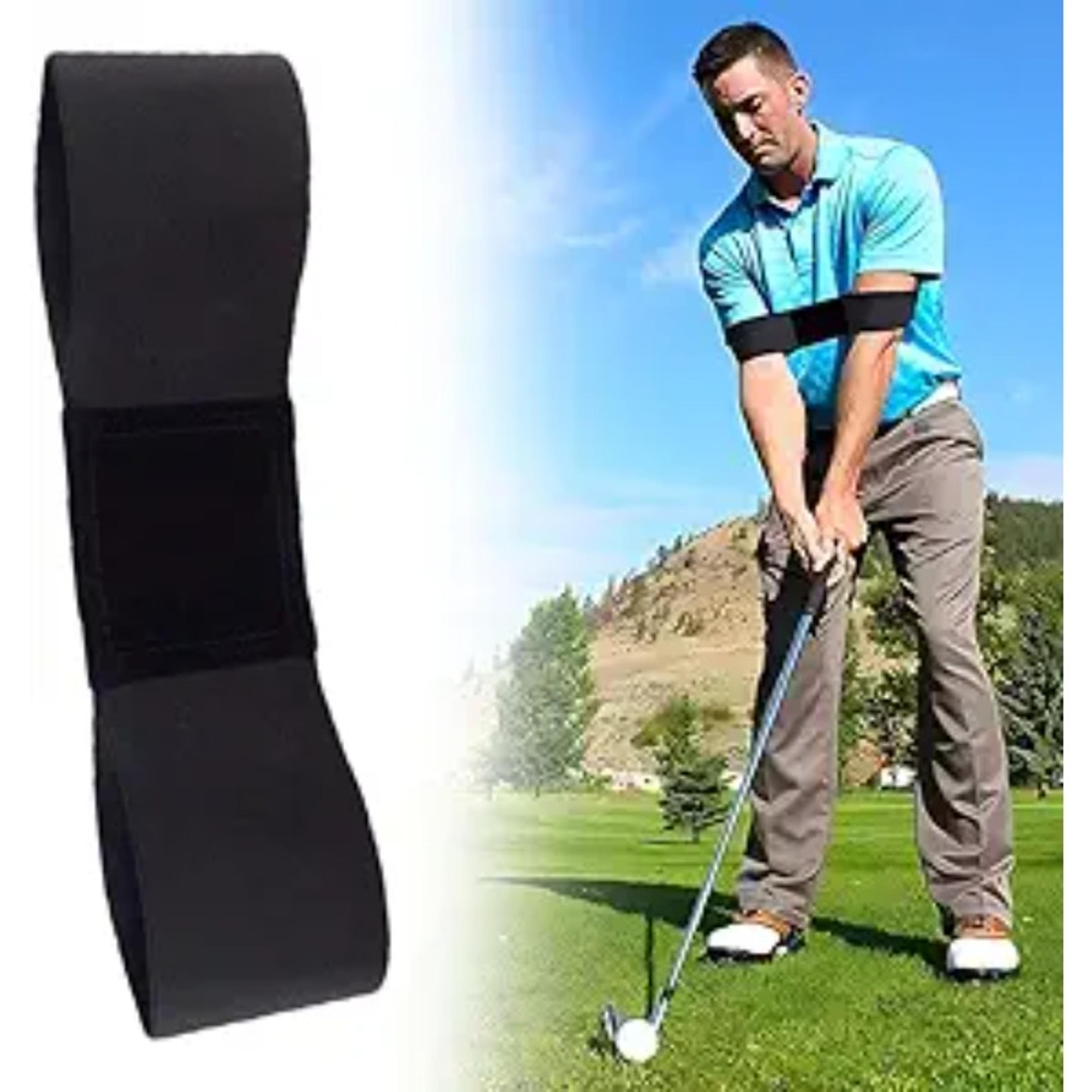 golf swing trainer arm band elastic nylon golf training aid for better swing practice