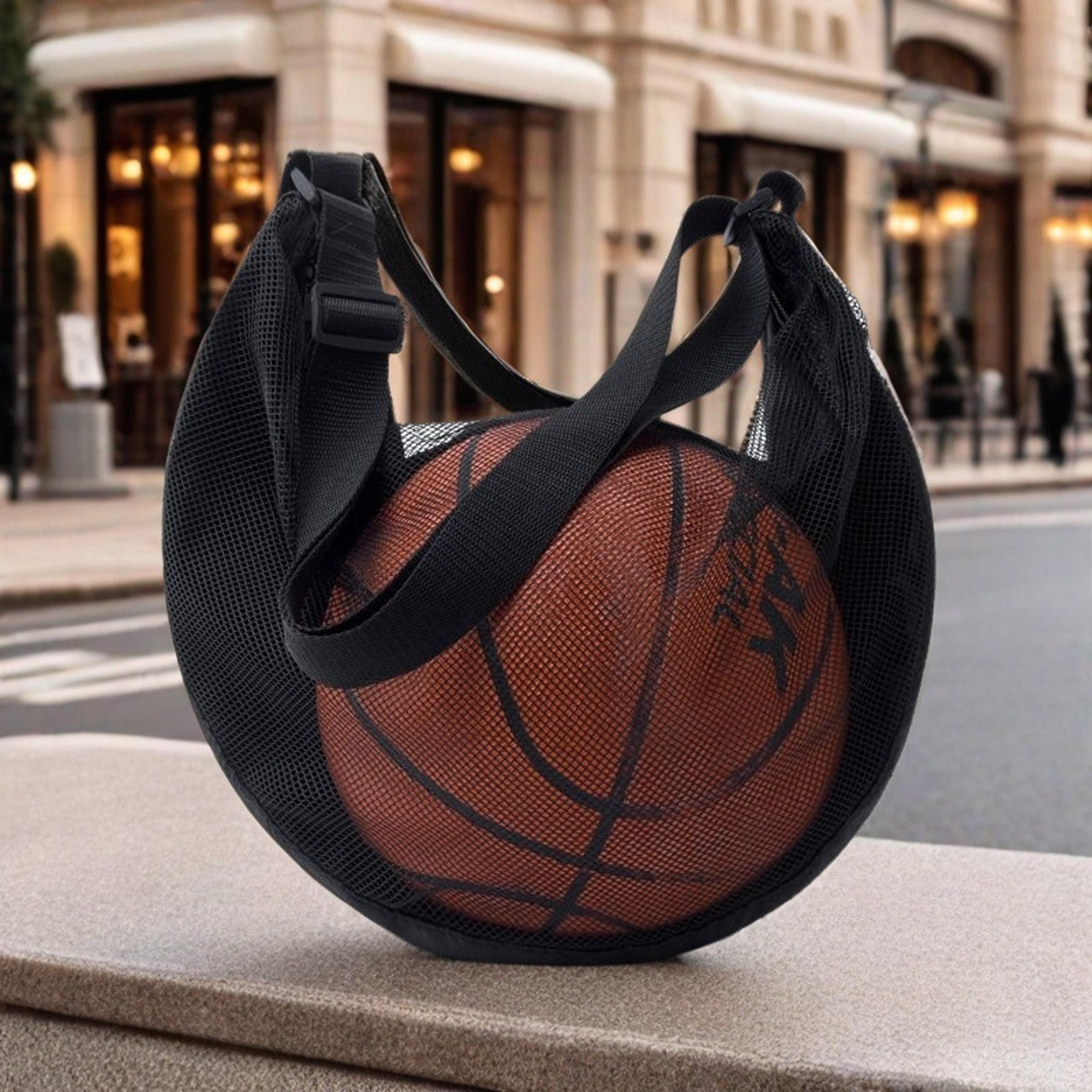 large capacity crossbody basketball bag for training and sports