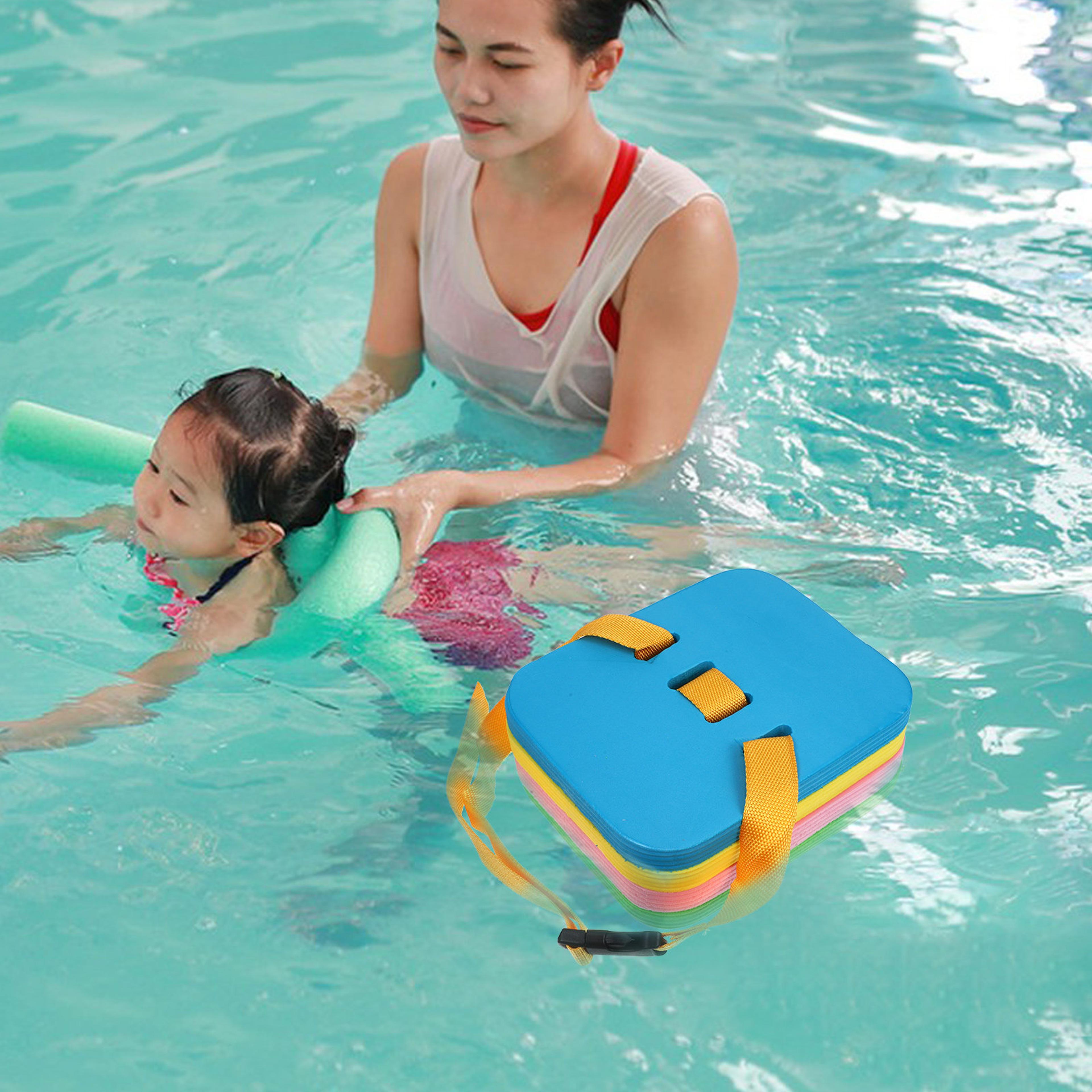 kids four layer eva swim back float trainer
