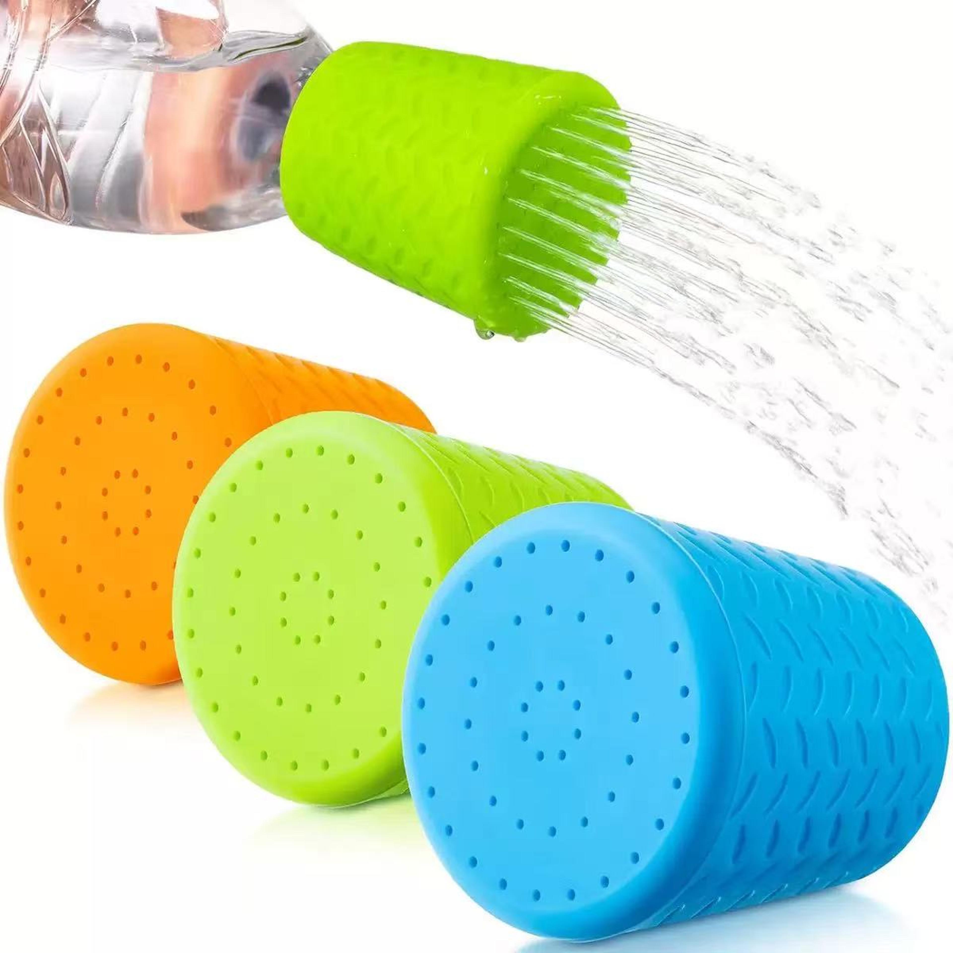 portable dog shower bottle attachment for travel and outdoor pet cleaning