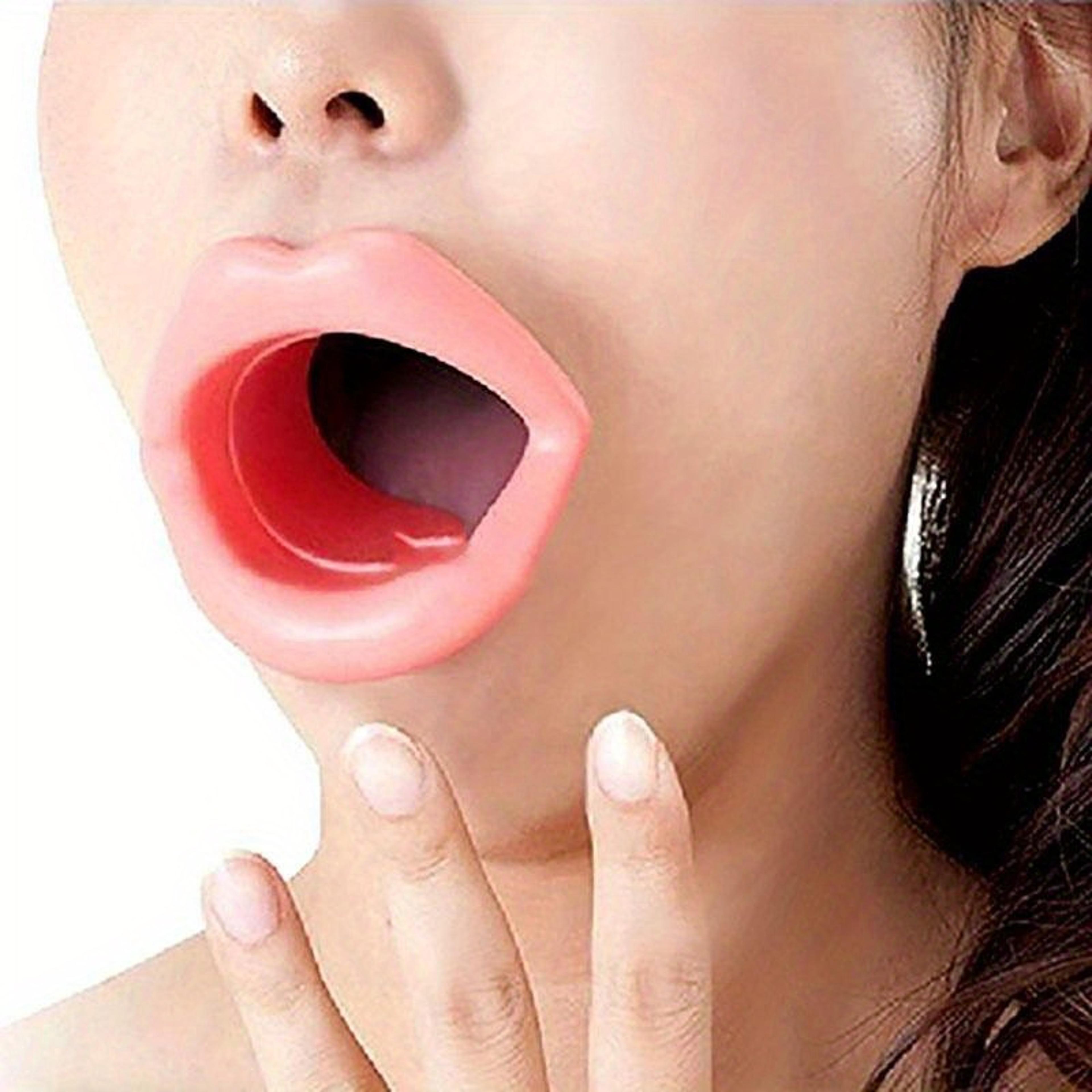 silicone face slimmer mouth exerciser for facial massage and anti aging care