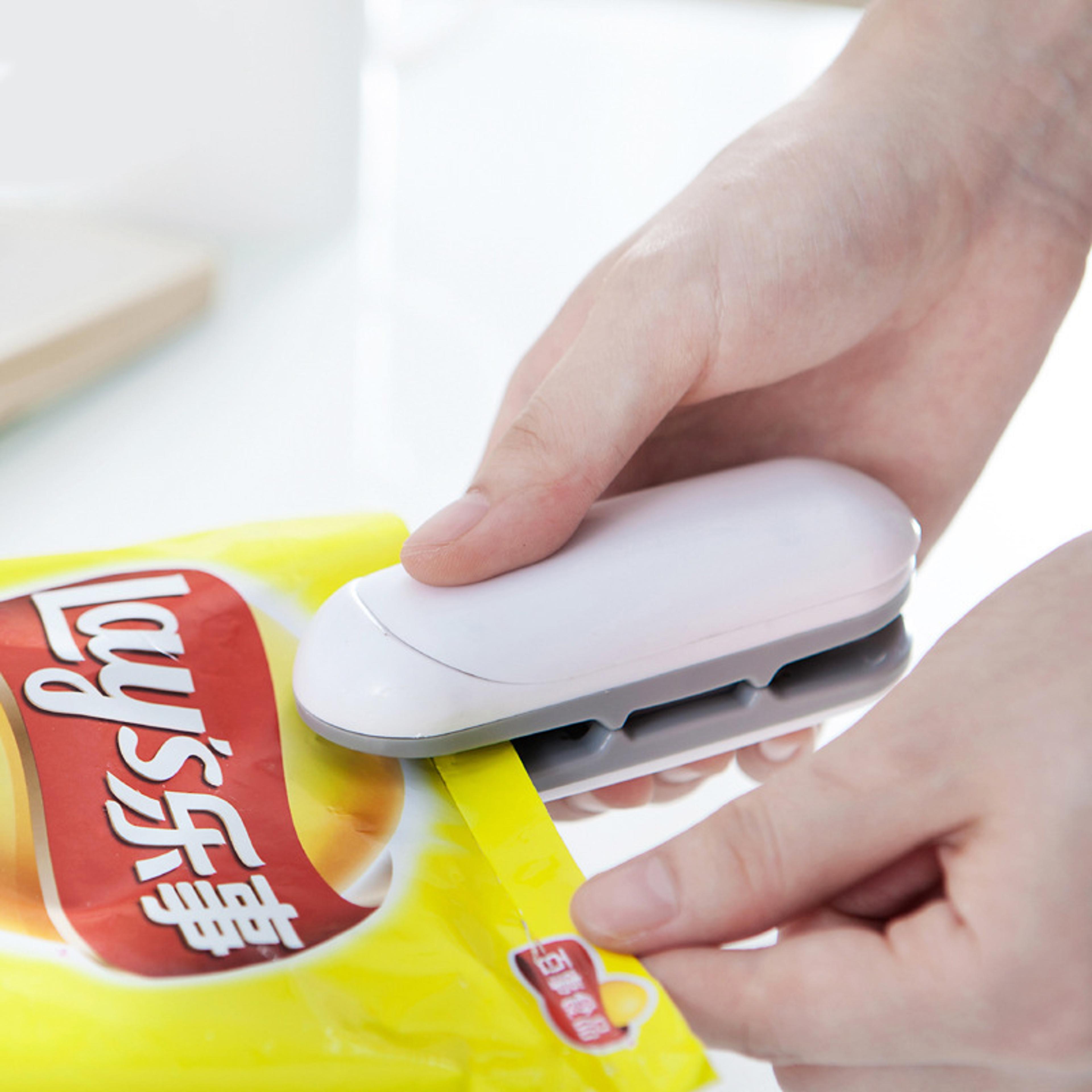 portable mini bag sealer for snacks and food storage