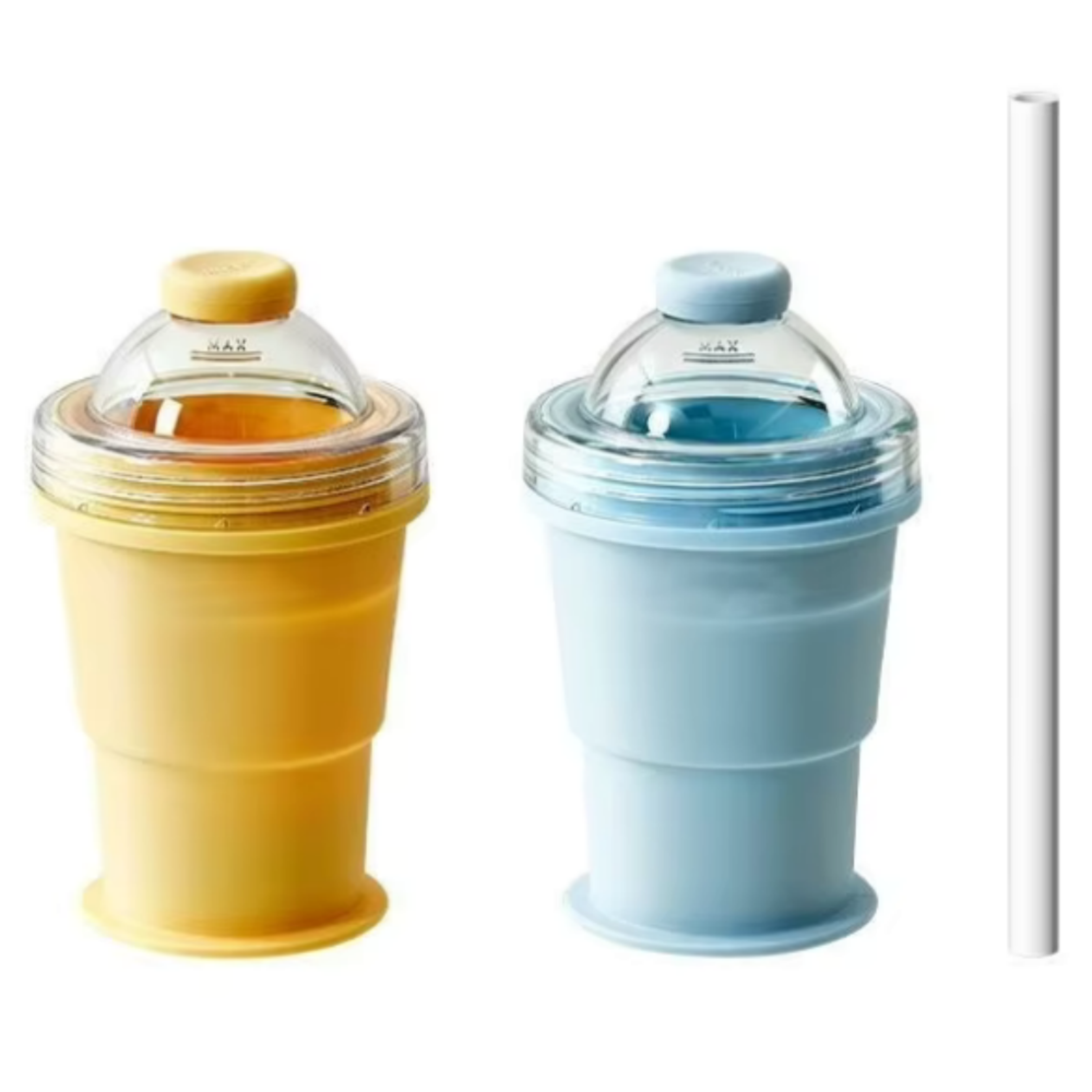 collapsible silicone ice cup for travel and chilled drinks