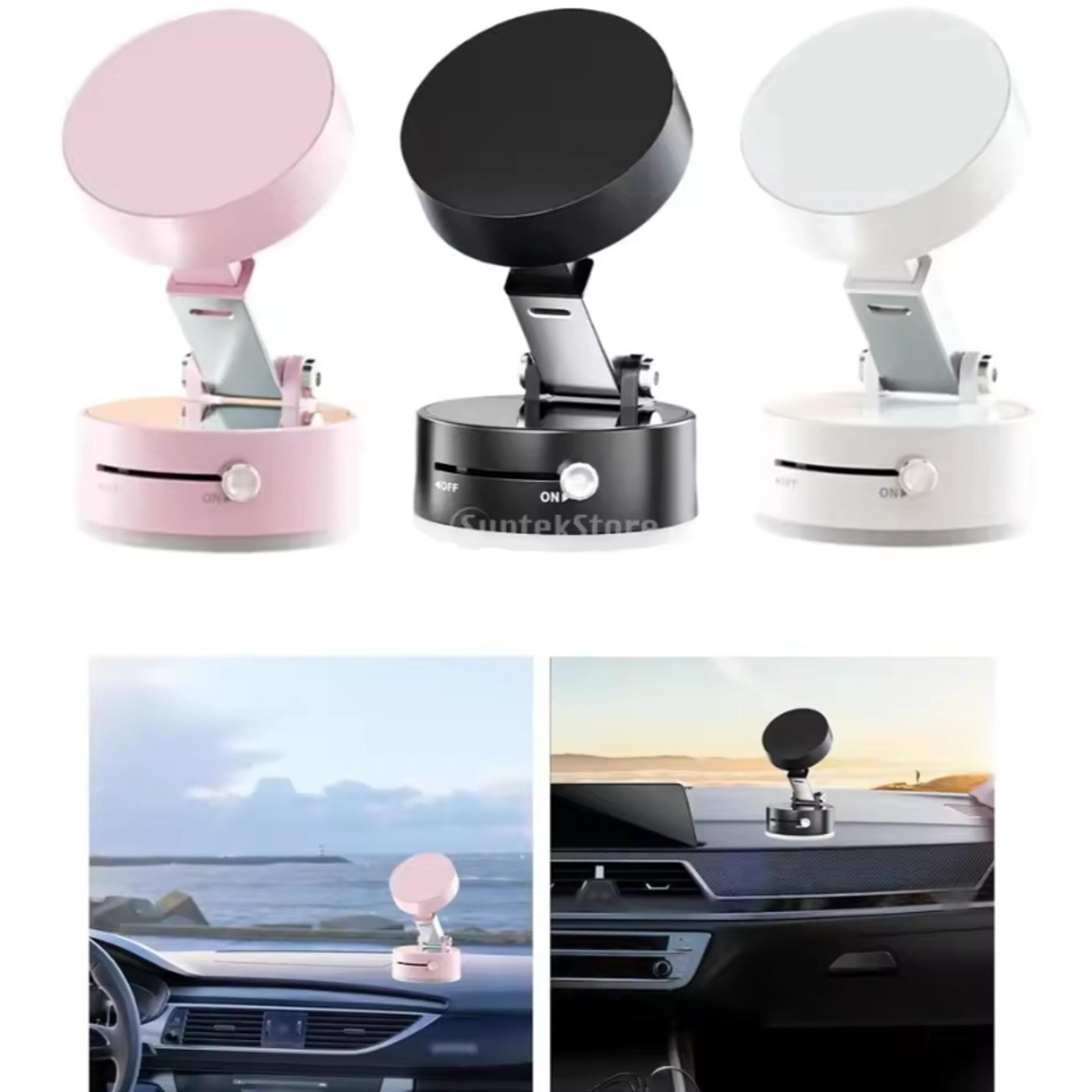 universal magnetic suction car phone mount with rotation and adjustable