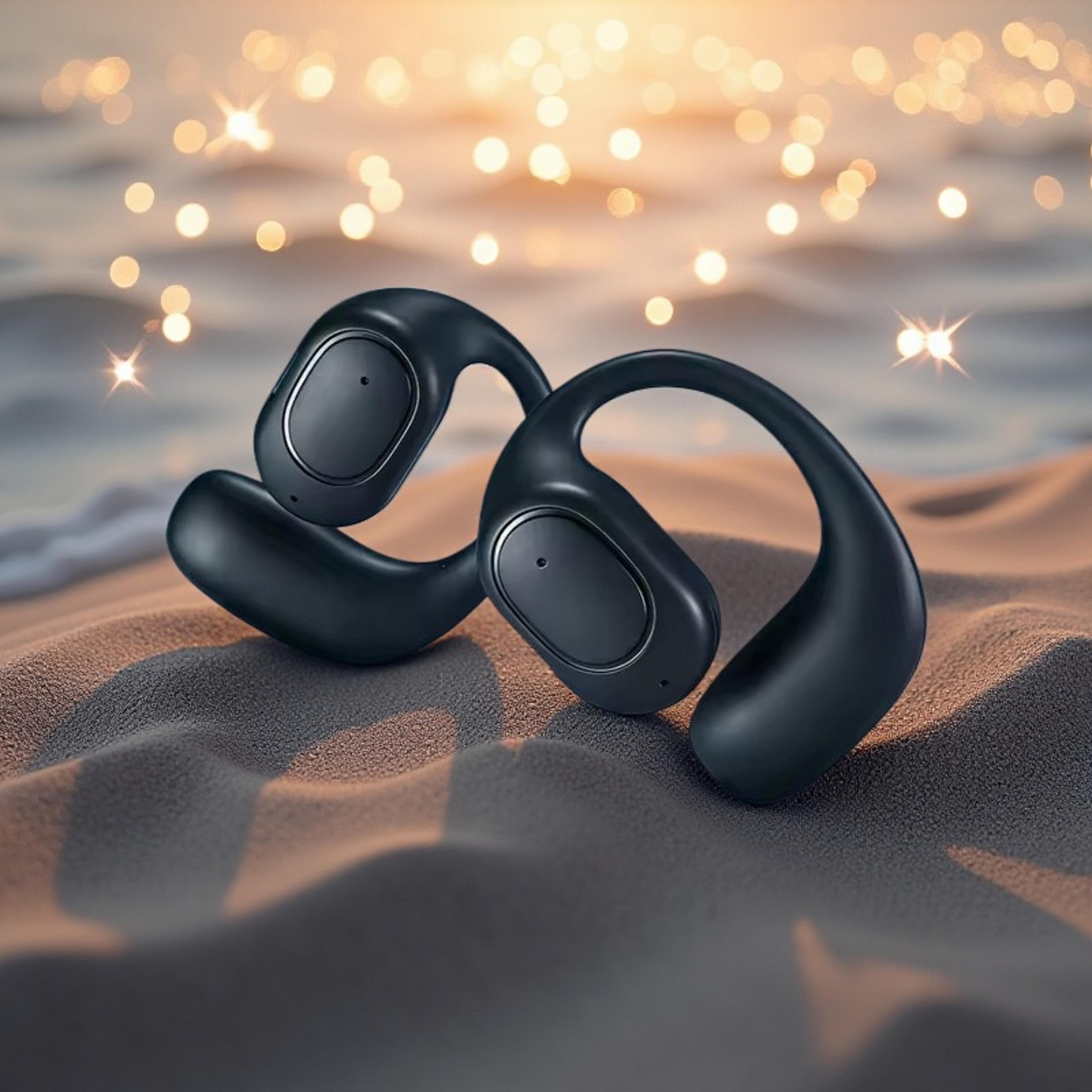 open ear wireless earphones air conduction bluetooth sports headset