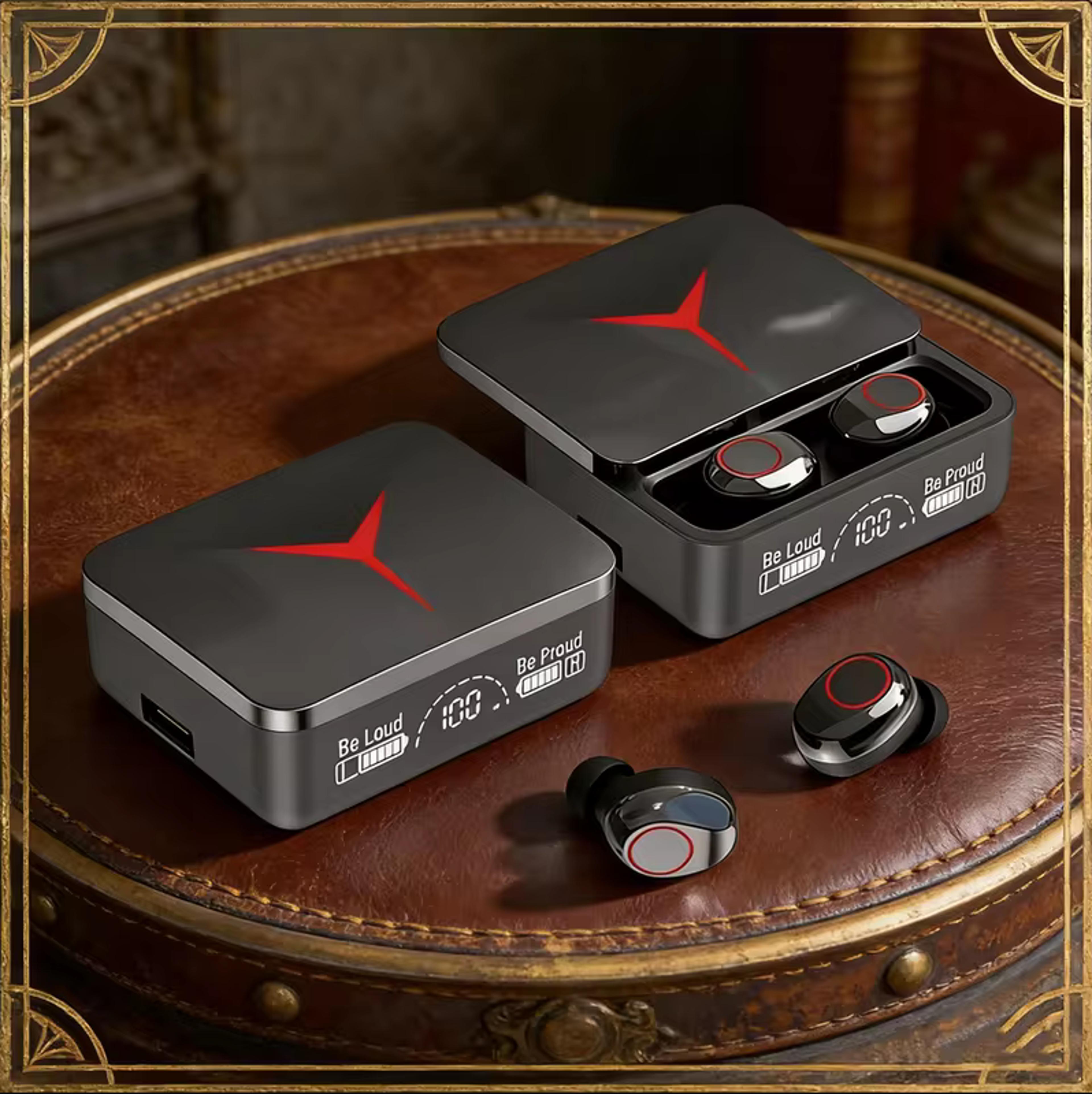 wireless bluetooth earbuds with touch control stereo sound and gaming mic