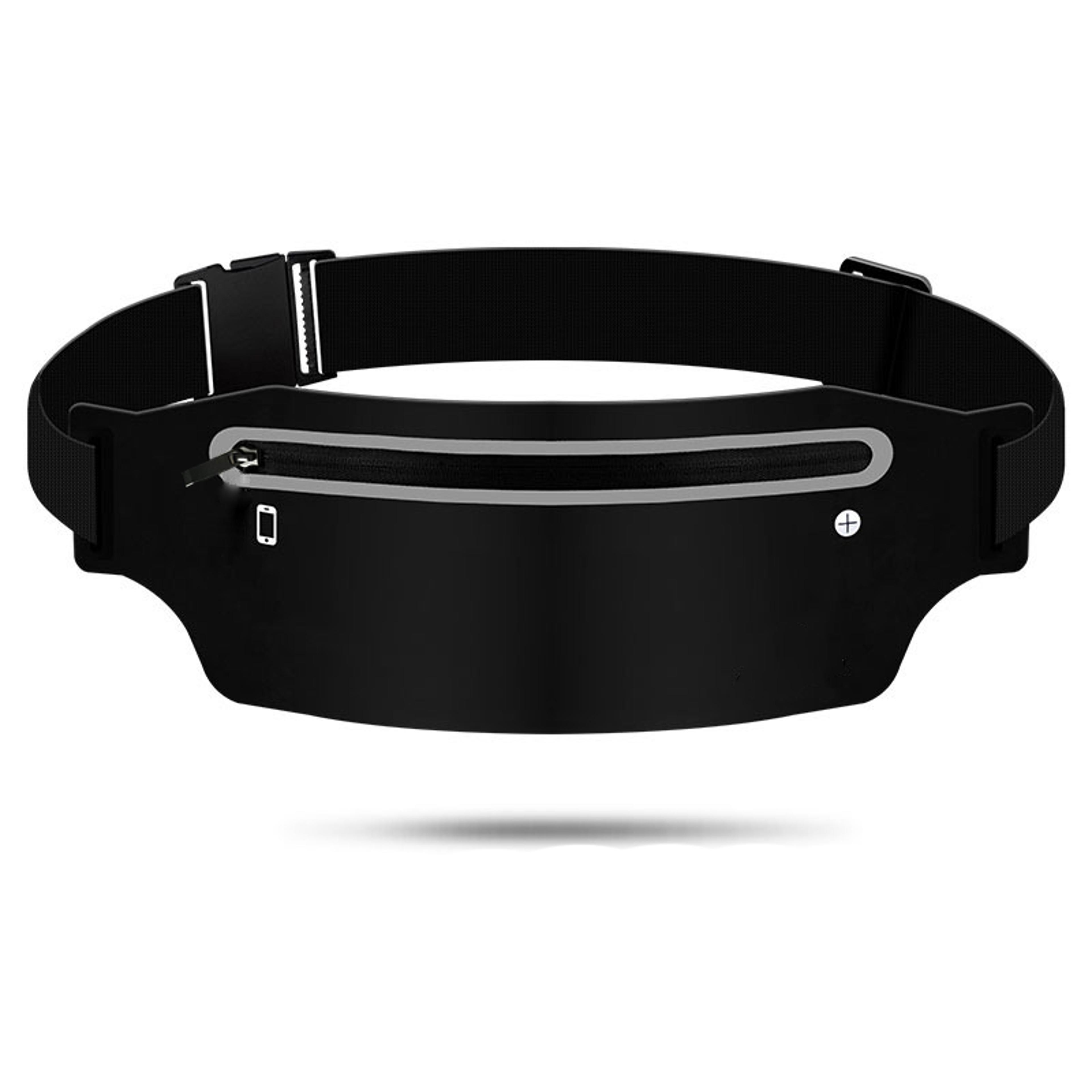 waterproof running belt waist bag with phone pouch for sports and travel