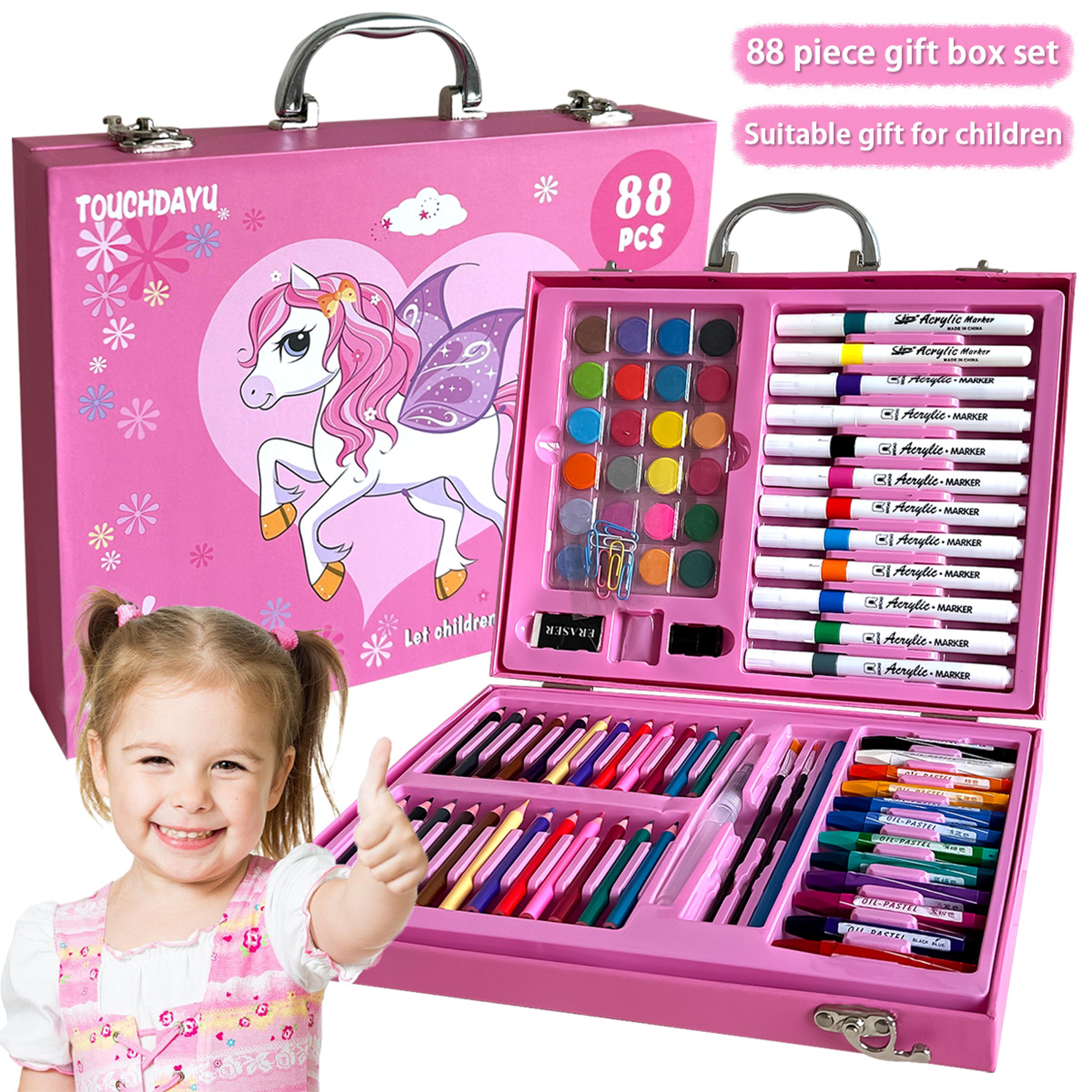 kids watercolor painting set creative art gift box for young artists