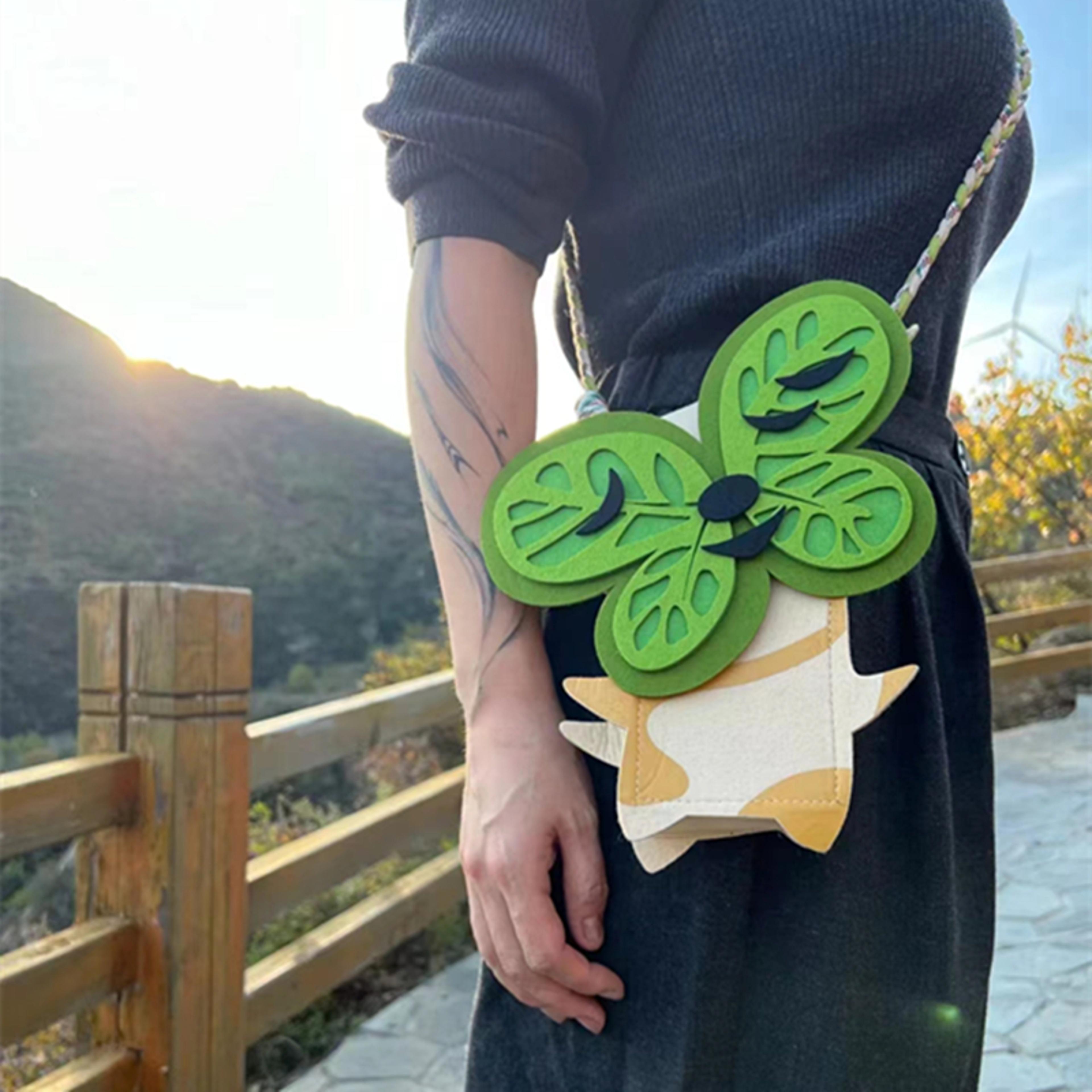 cute anime game korok crossbody bag women summer shoulder bag