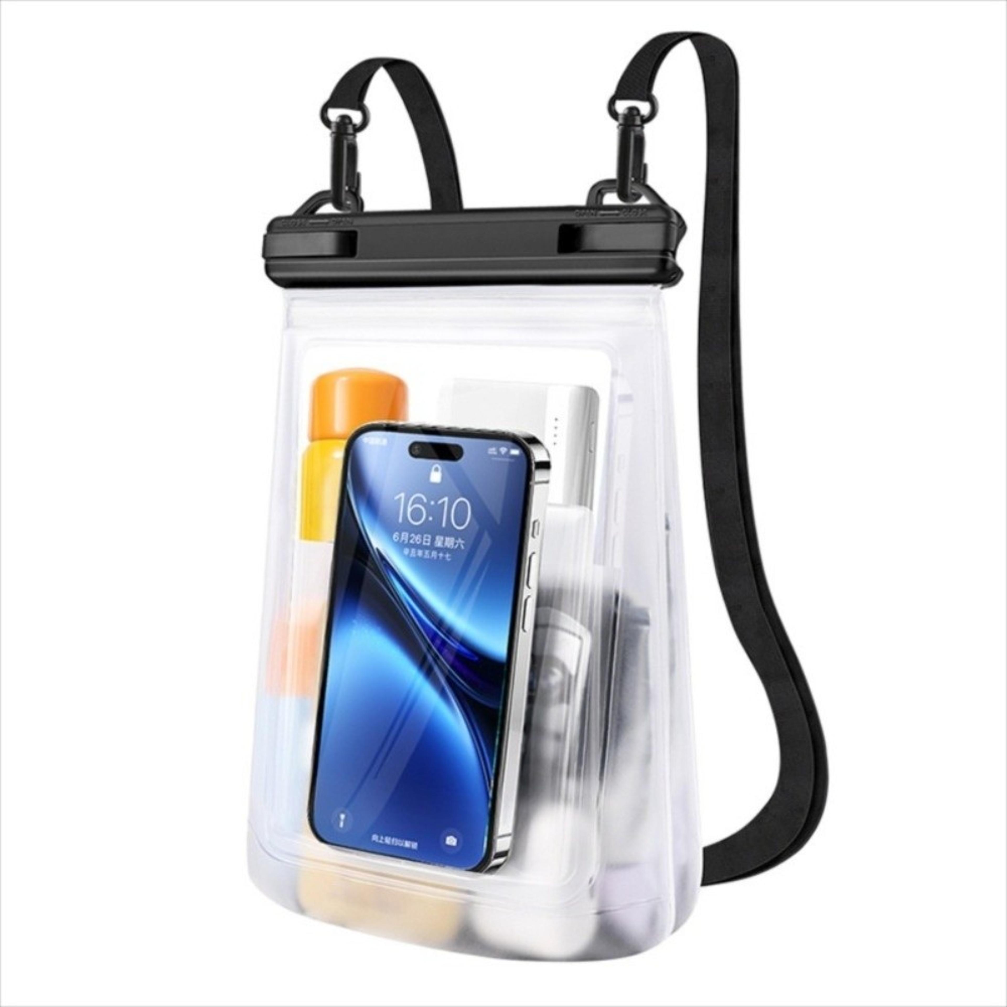 waterproof phone bag with touch screen for swimming and travel