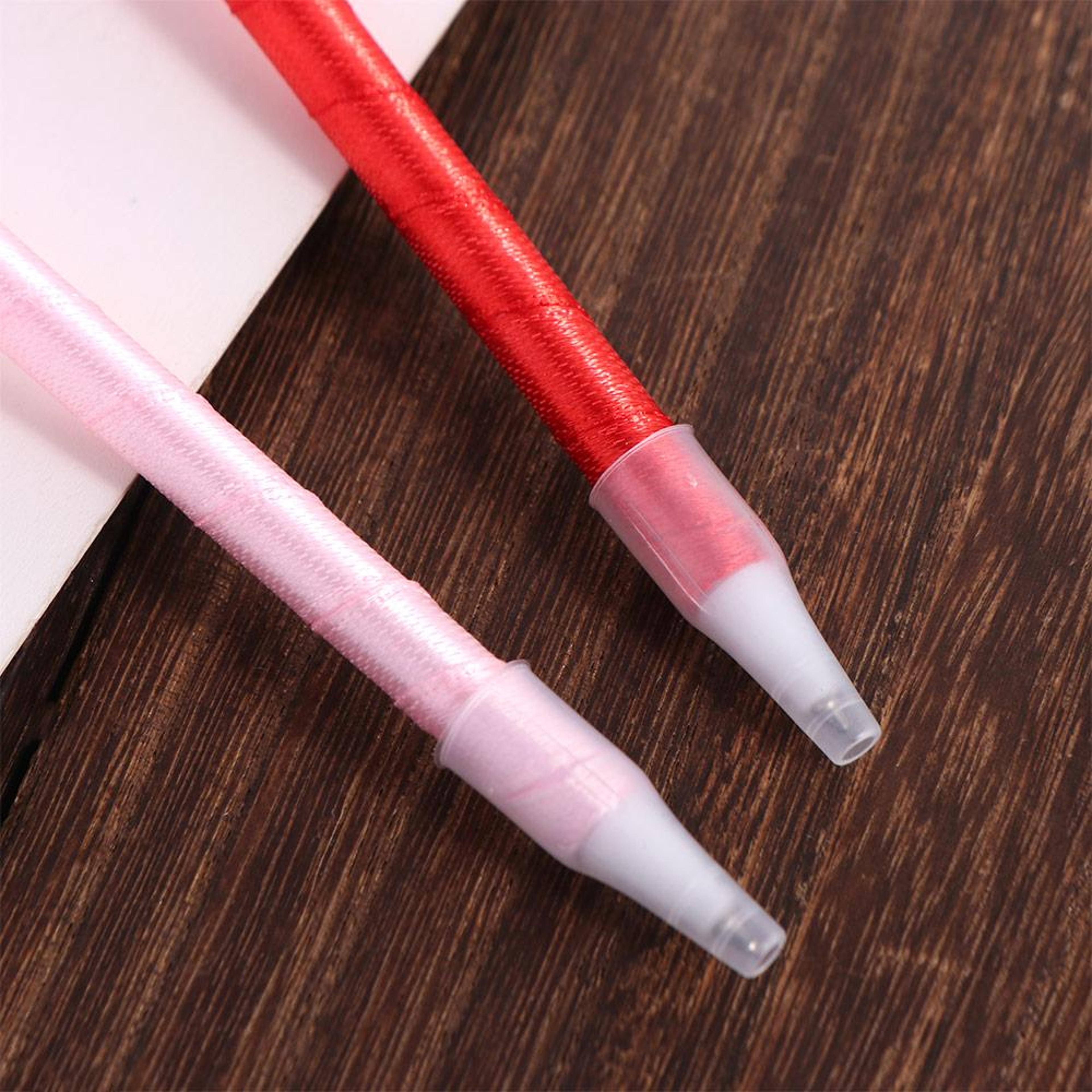 rose flower ballpoint pen gift smooth writing blue ink pen for teachers students