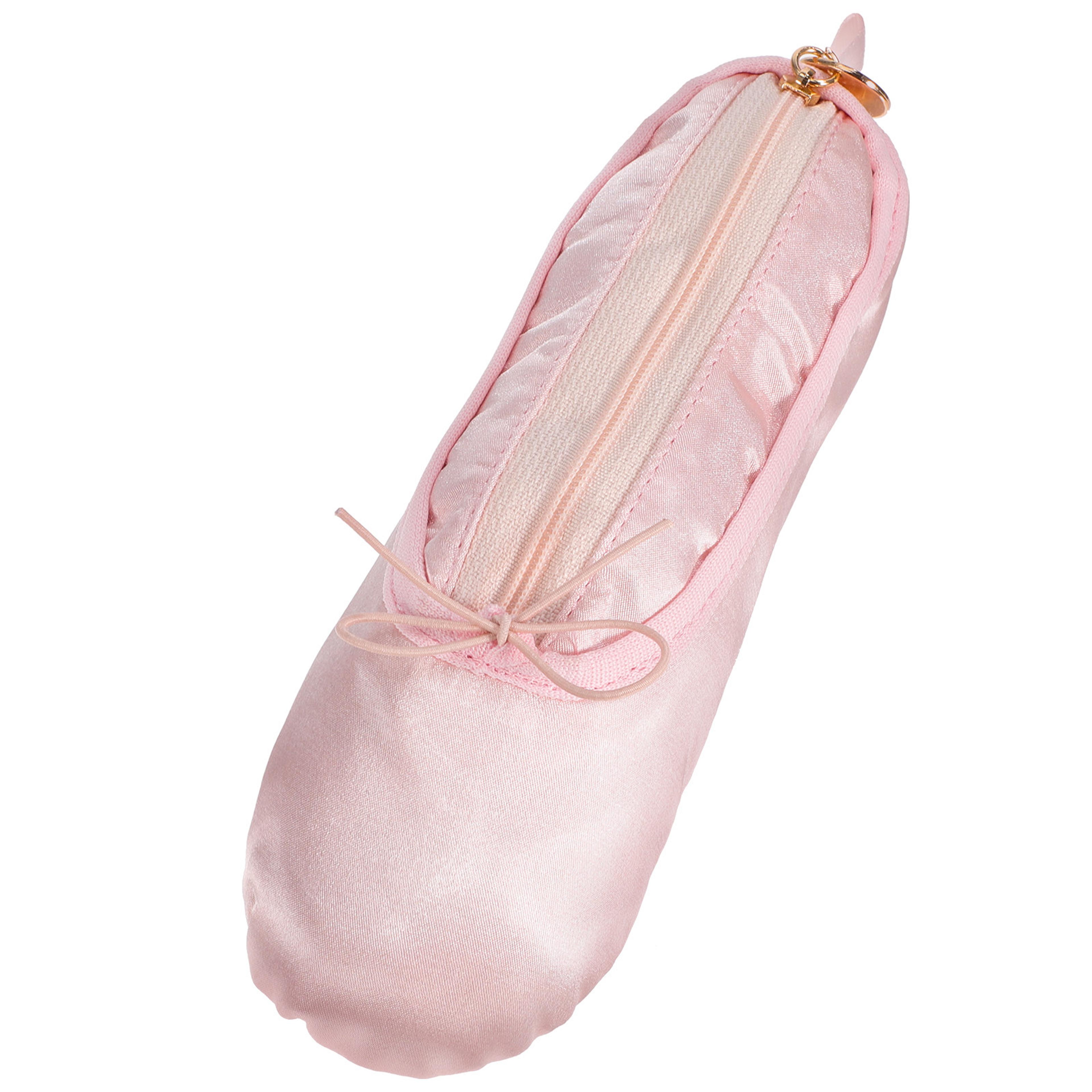 ballet shoe pen pouch cute dance shoe pencil case and portable organizer for girls women