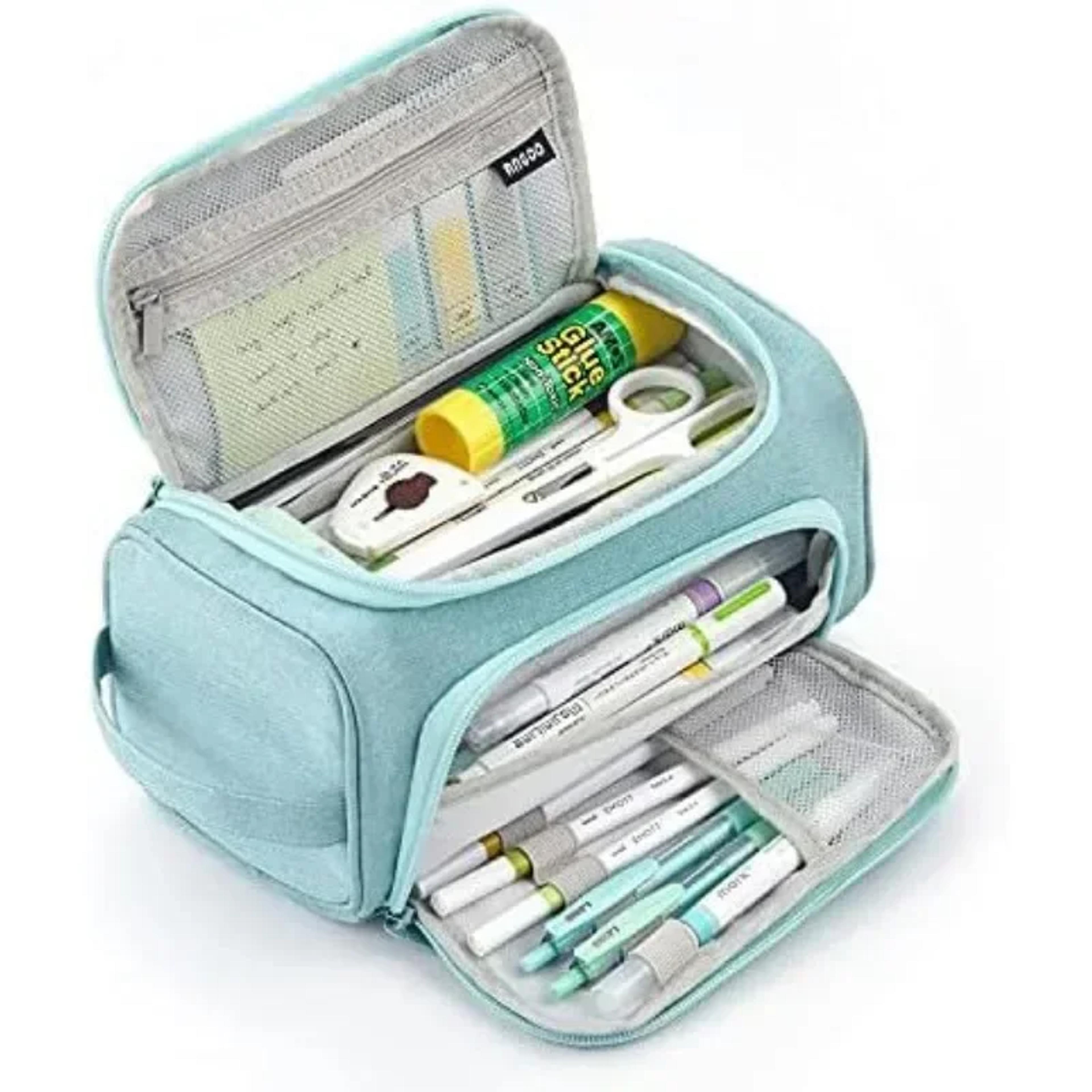large capacity cute pencil case for kids school stationery storage bag