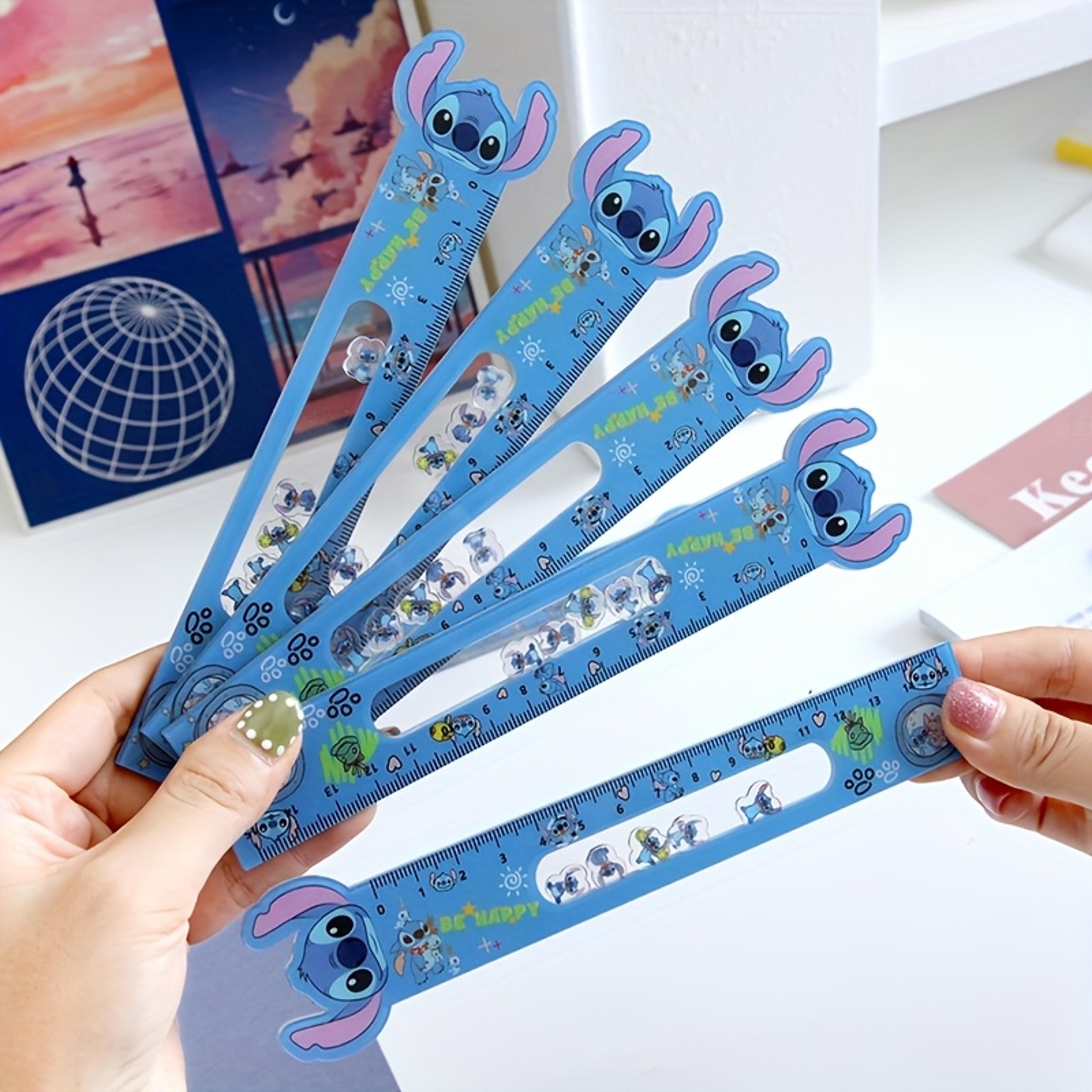 stitch shaking ruler acrylic geometry drawing ruler for students and creative learning