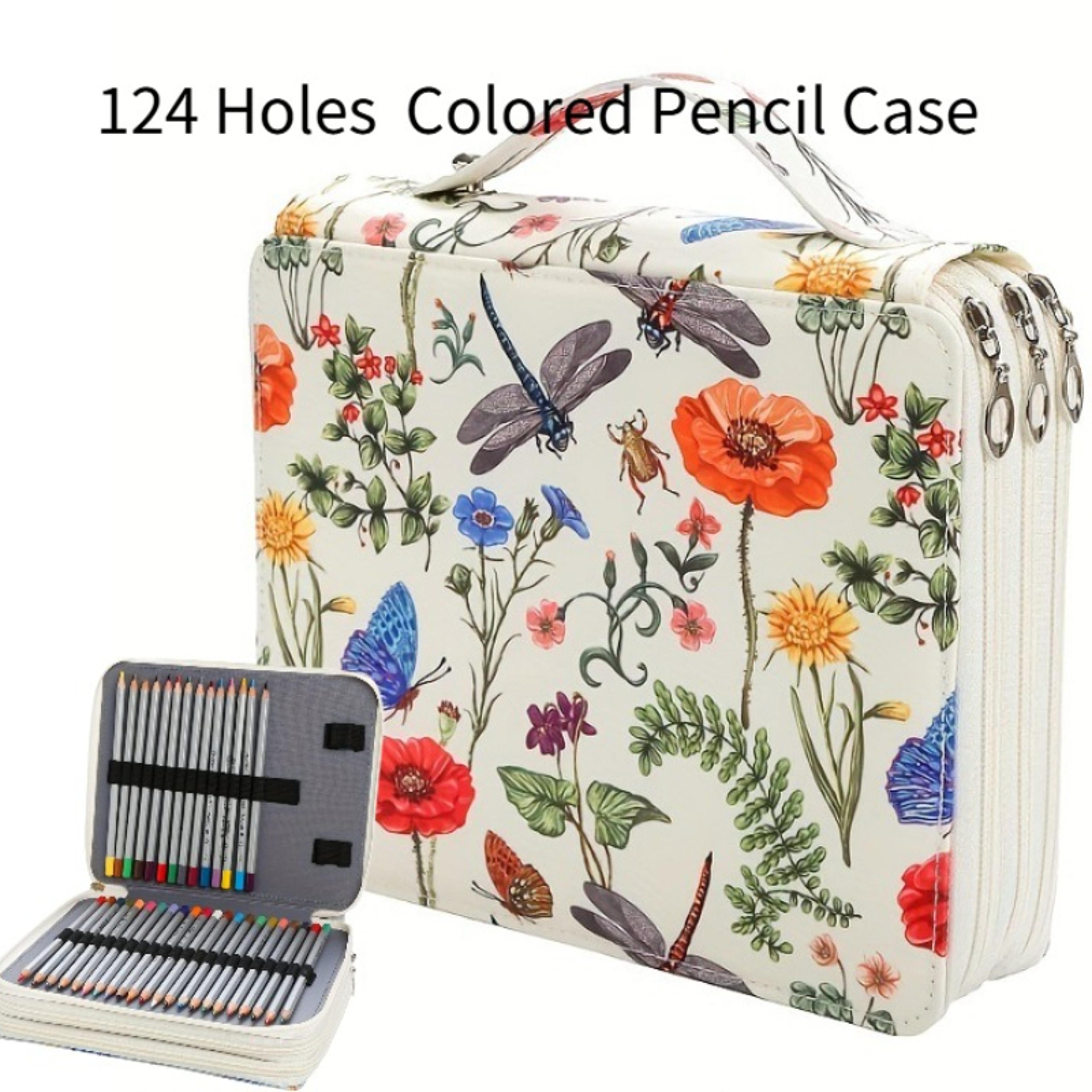 large capacity pencil case organizer for markers colored pencils school office supplies
