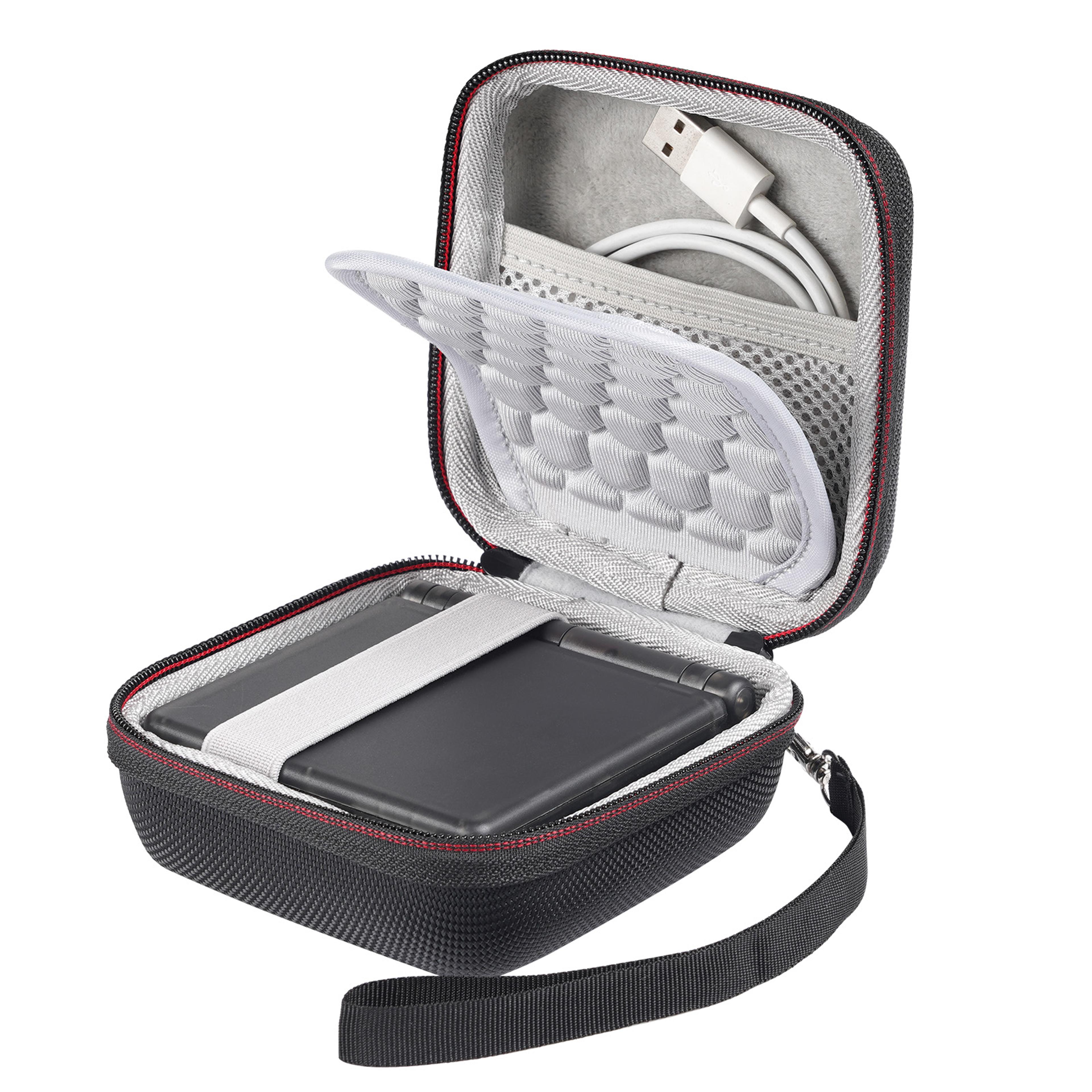 portable gba sp hard case travel bag retro handheld game console protector