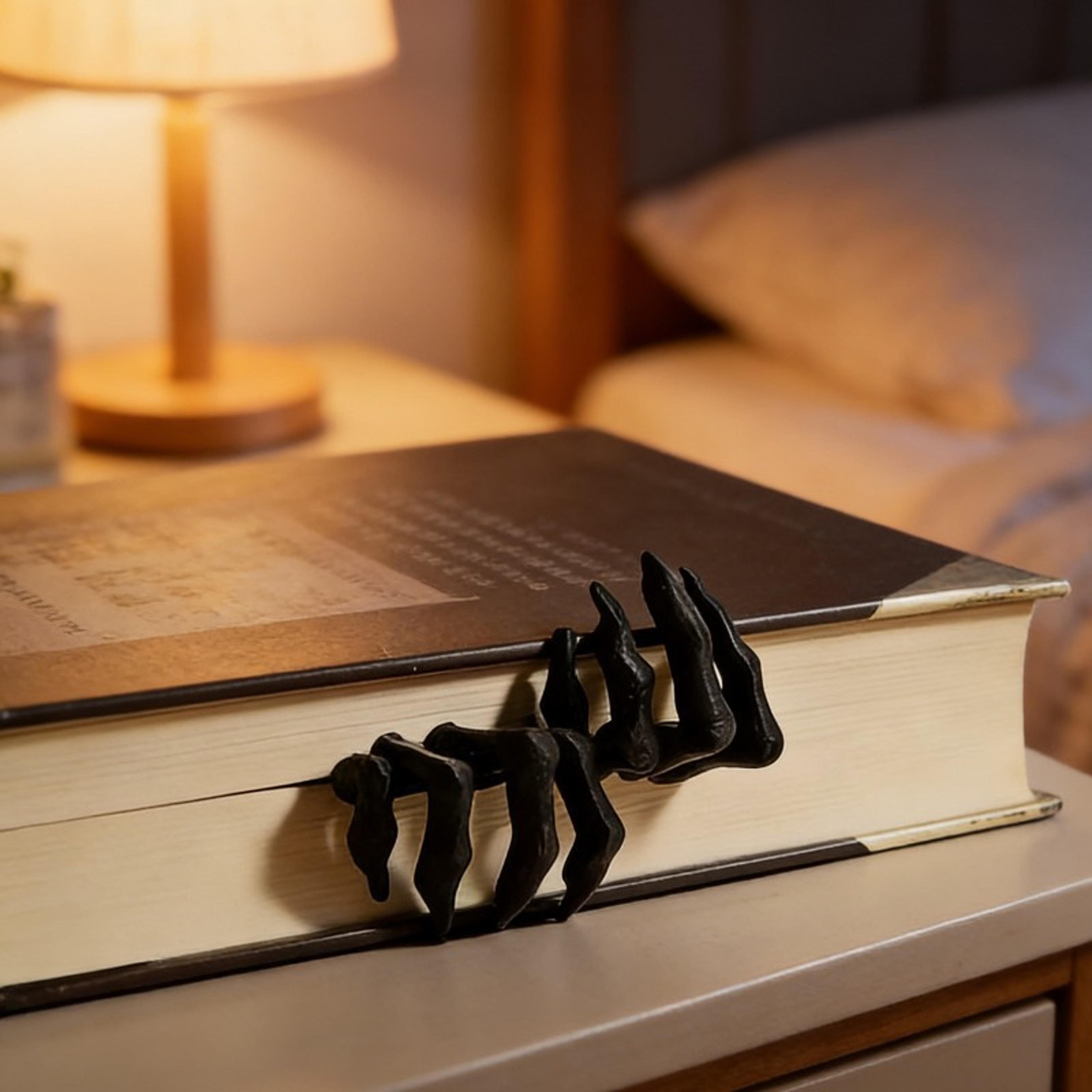 demon claw bookmark gothic horror reading accessory