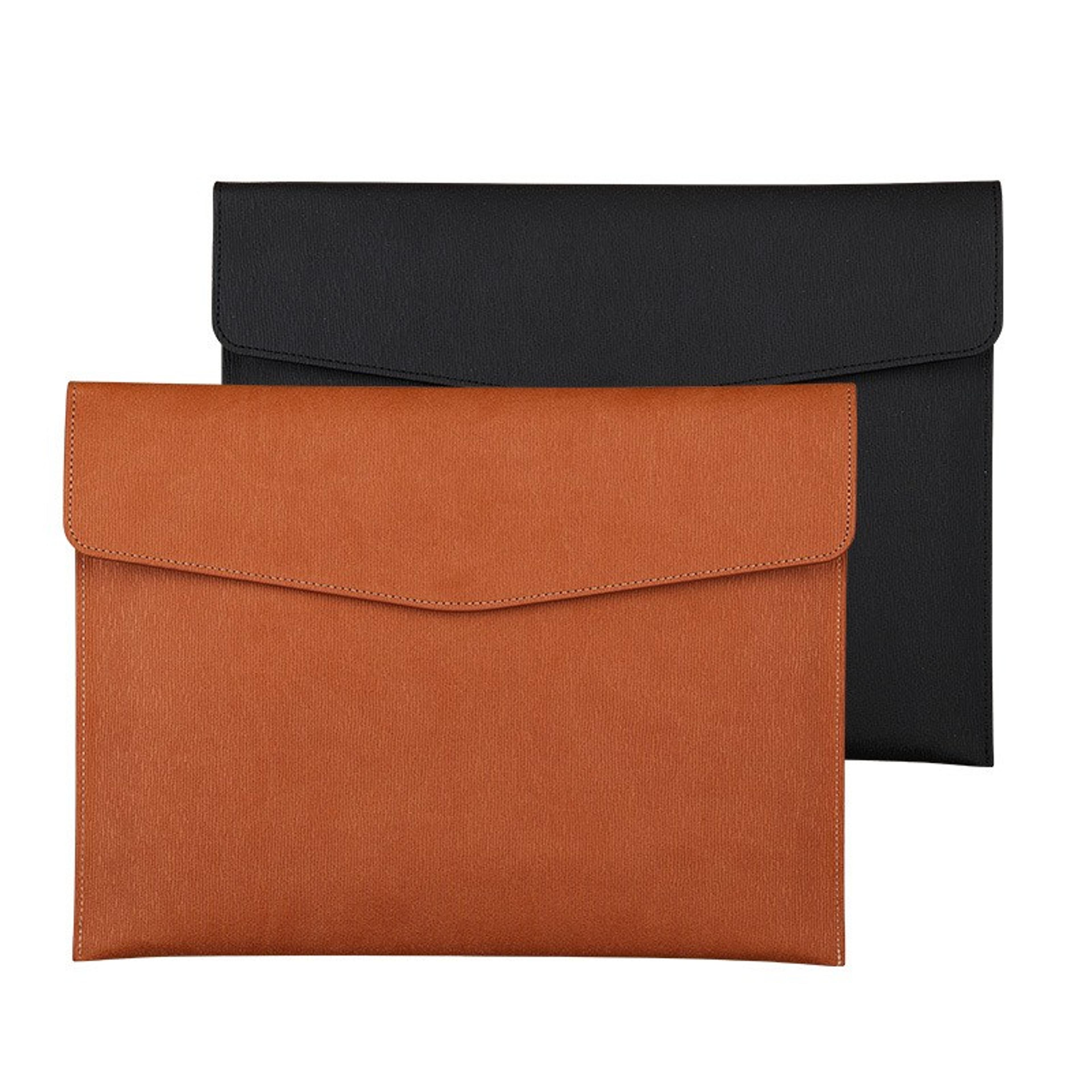 premium document organizer faux leather business file bag